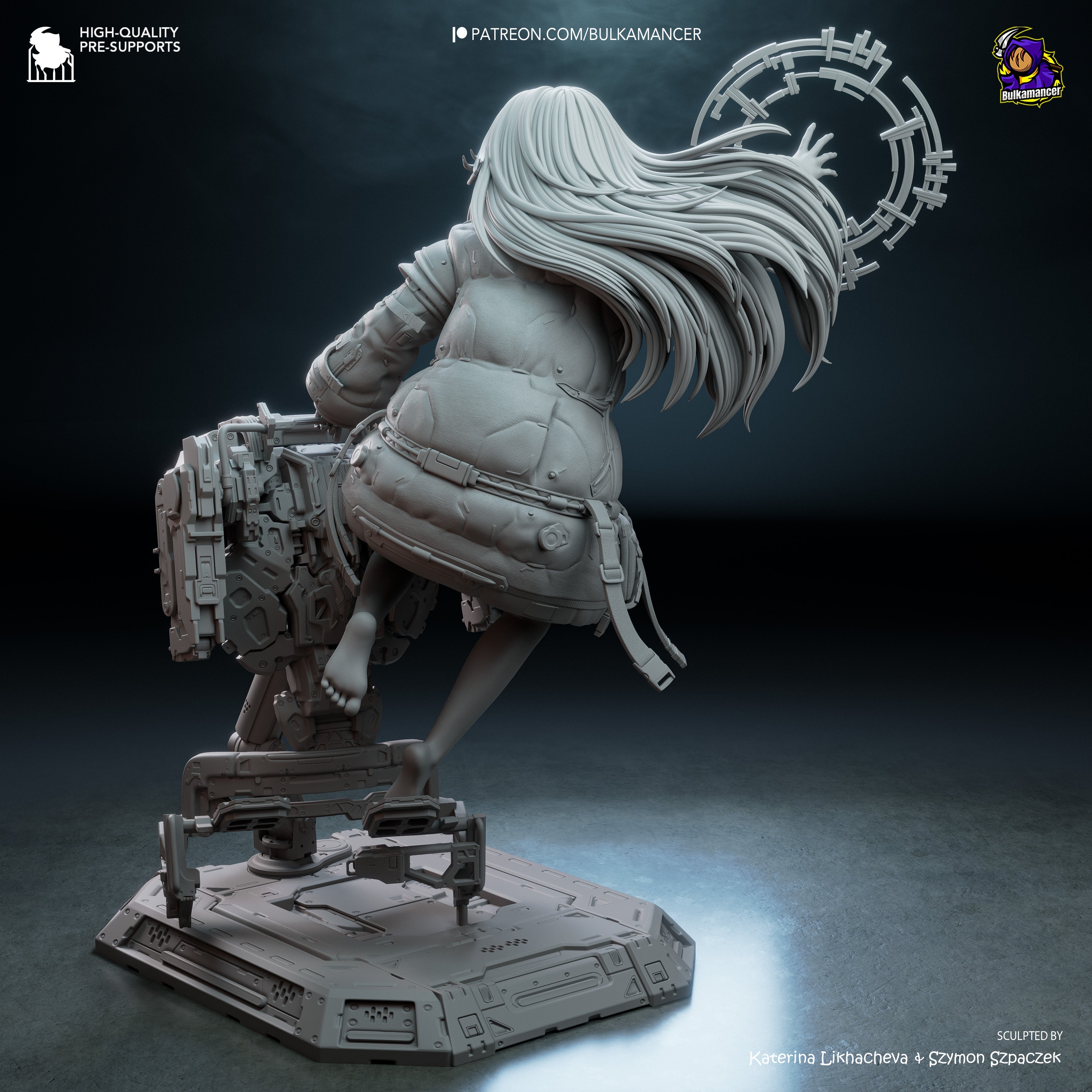 The Lunar Project Statue