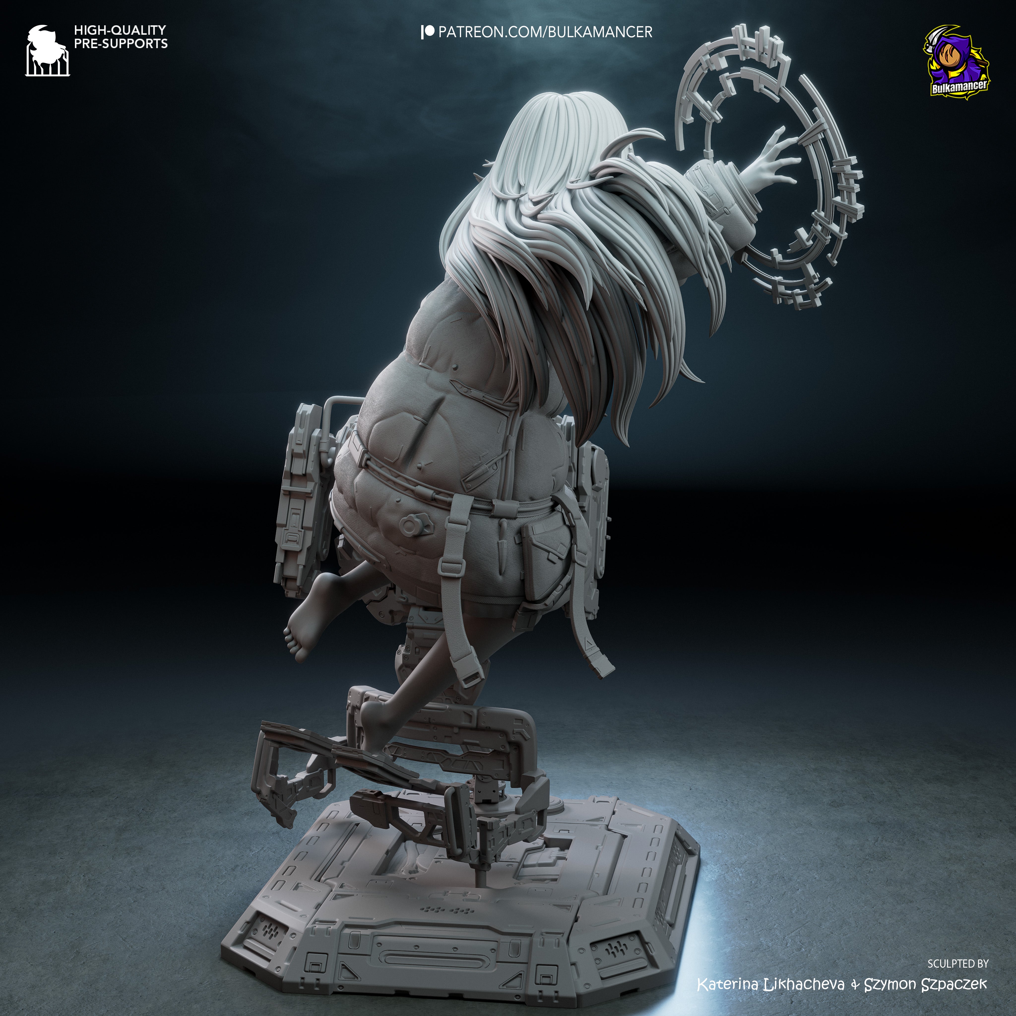 The Lunar Project Statue