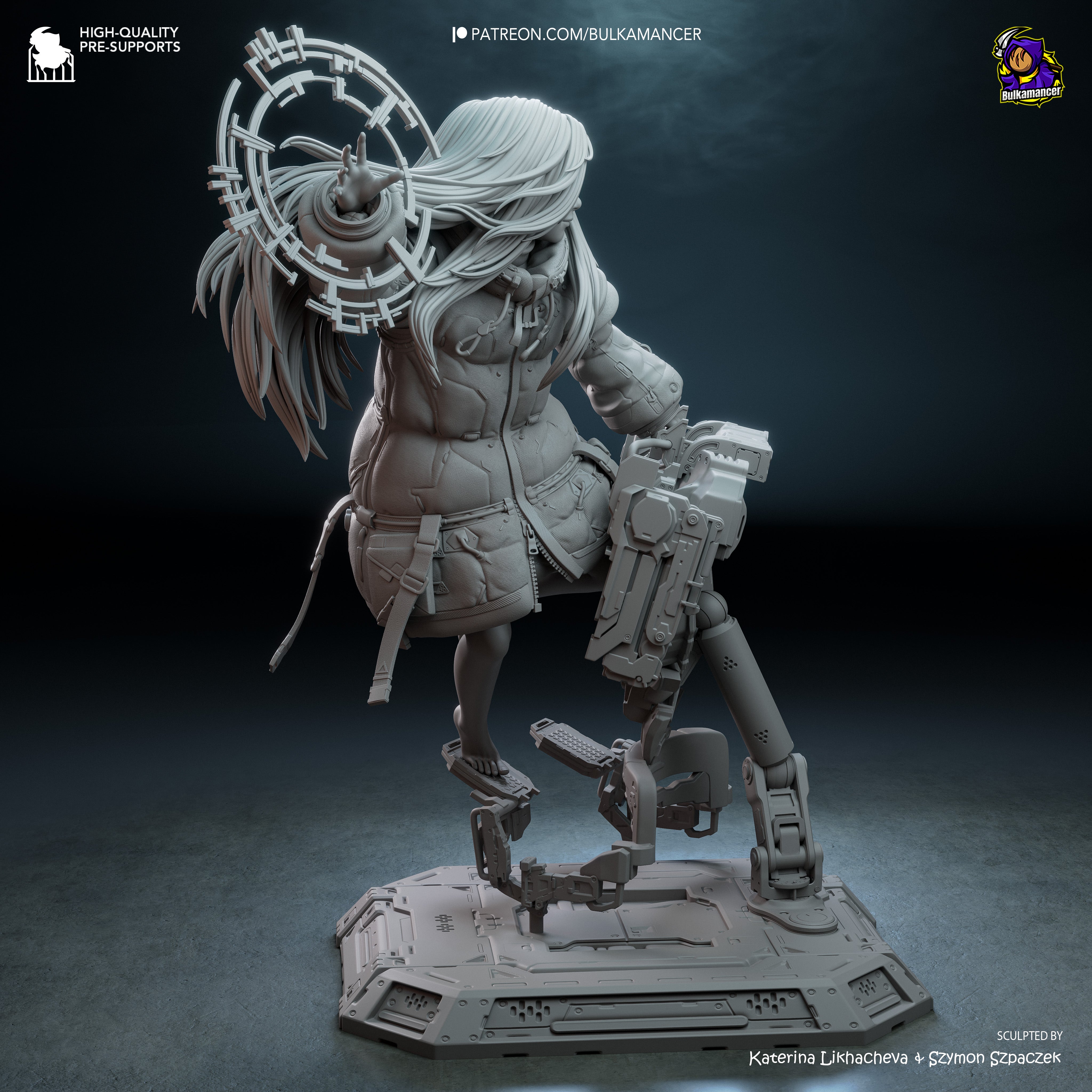 The Lunar Project Statue