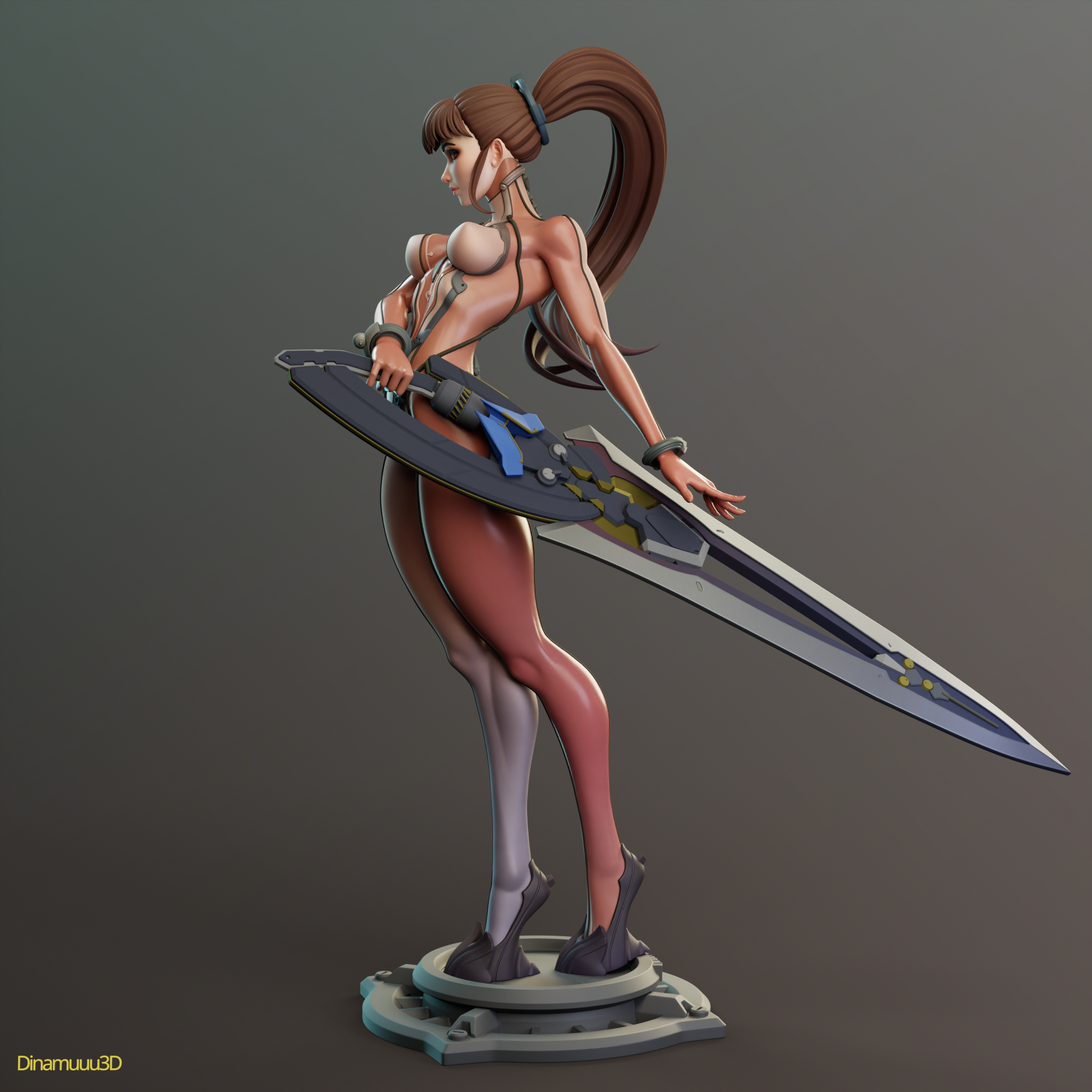 The Blade of Hope | Maximum Detailed 12K 3D printed figure