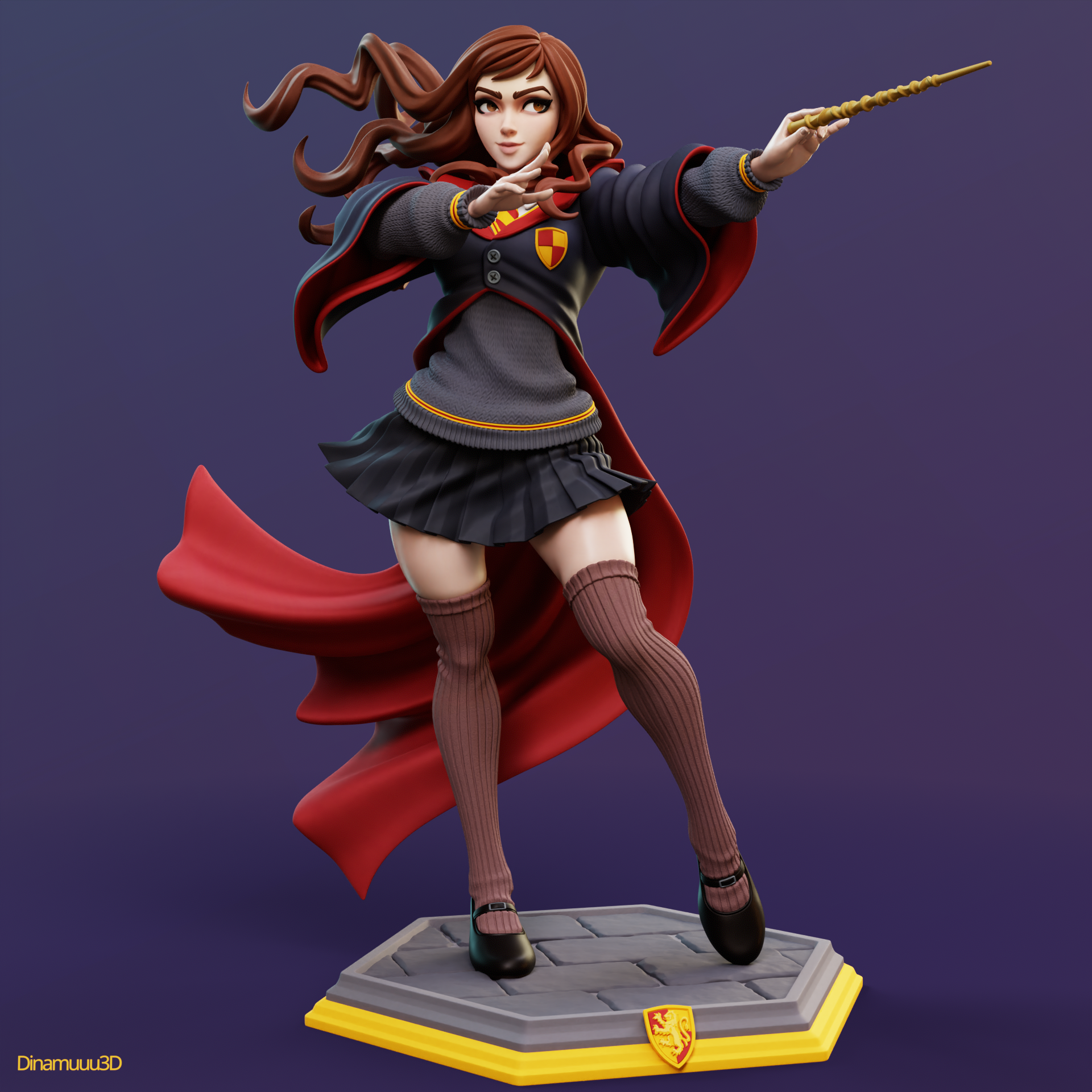 The Brightest Witch | Maximum Detailed 12K 3D printed figure