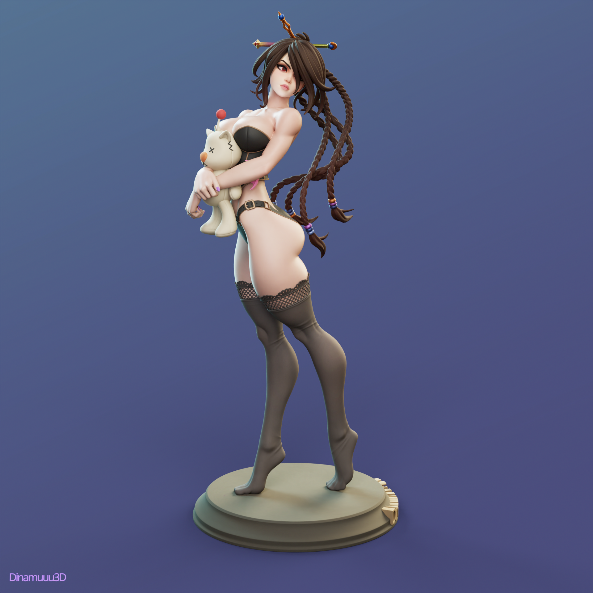 The Shadow Weaver | Maximum Detailed 12K 3D printed figure