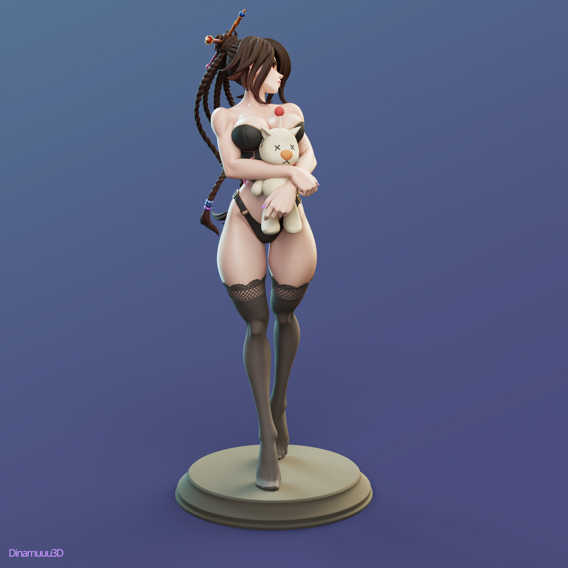 The Shadow Weaver | Maximum Detailed 12K 3D printed figure