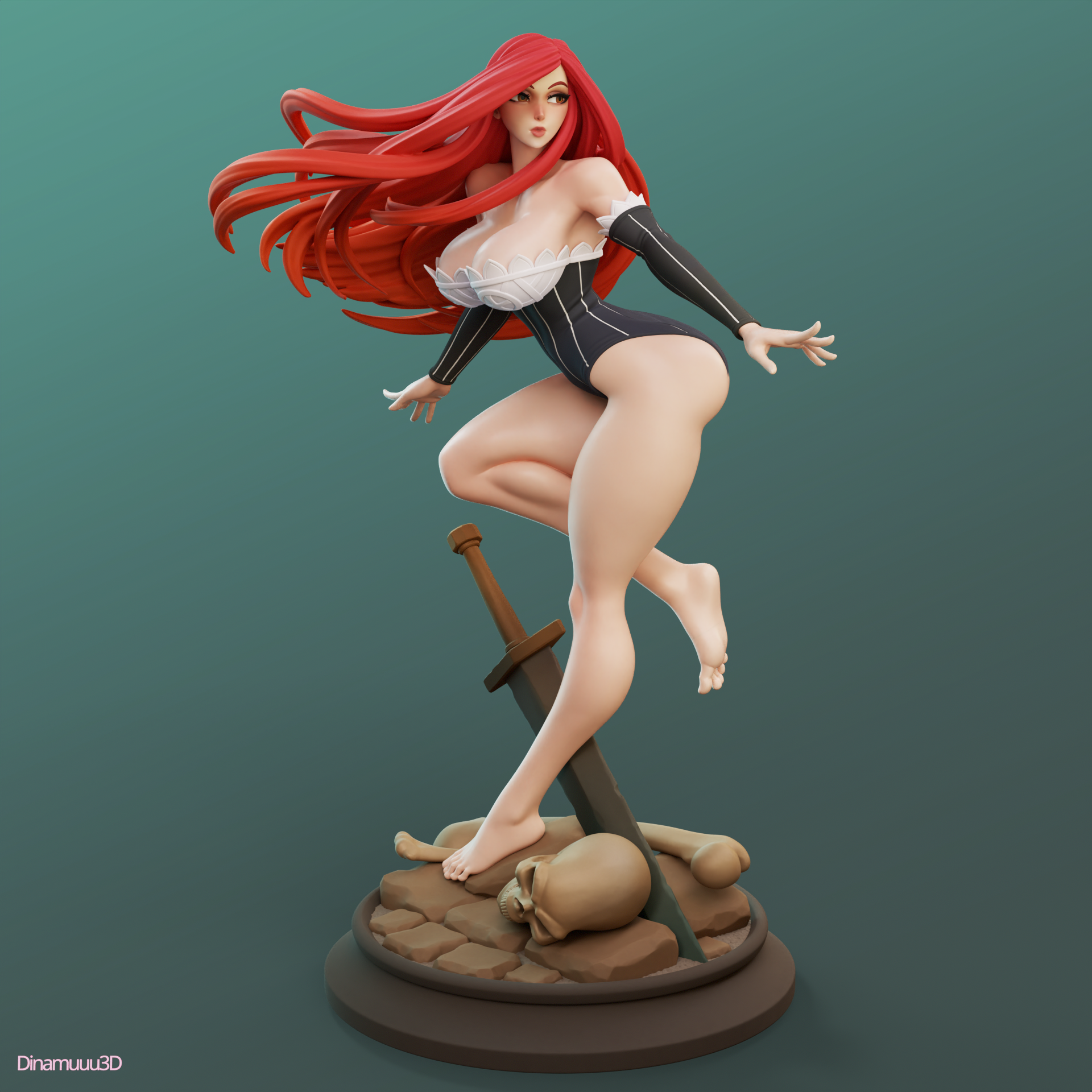 The Velvet Arcanist Statue