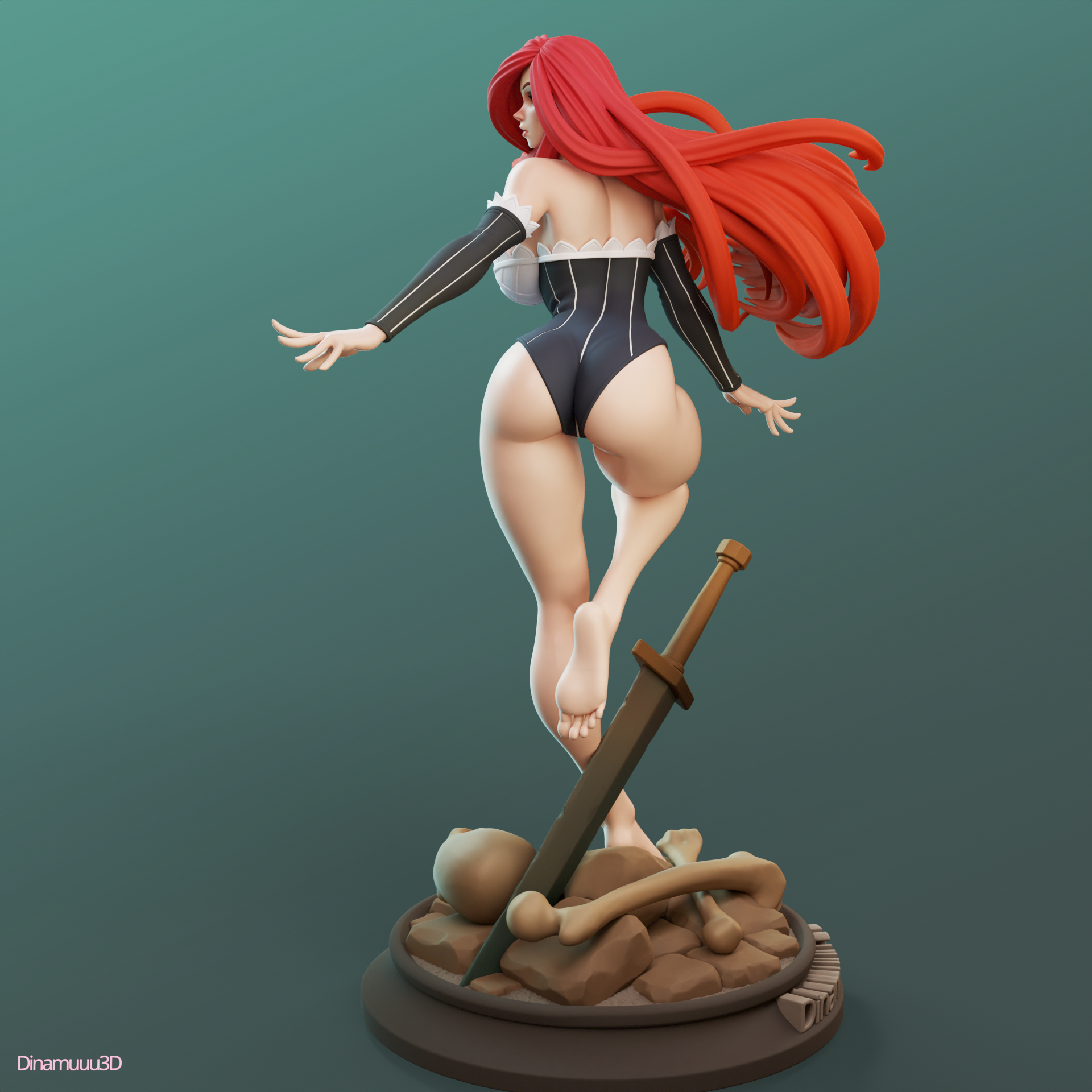 The Velvet Arcanist Statue