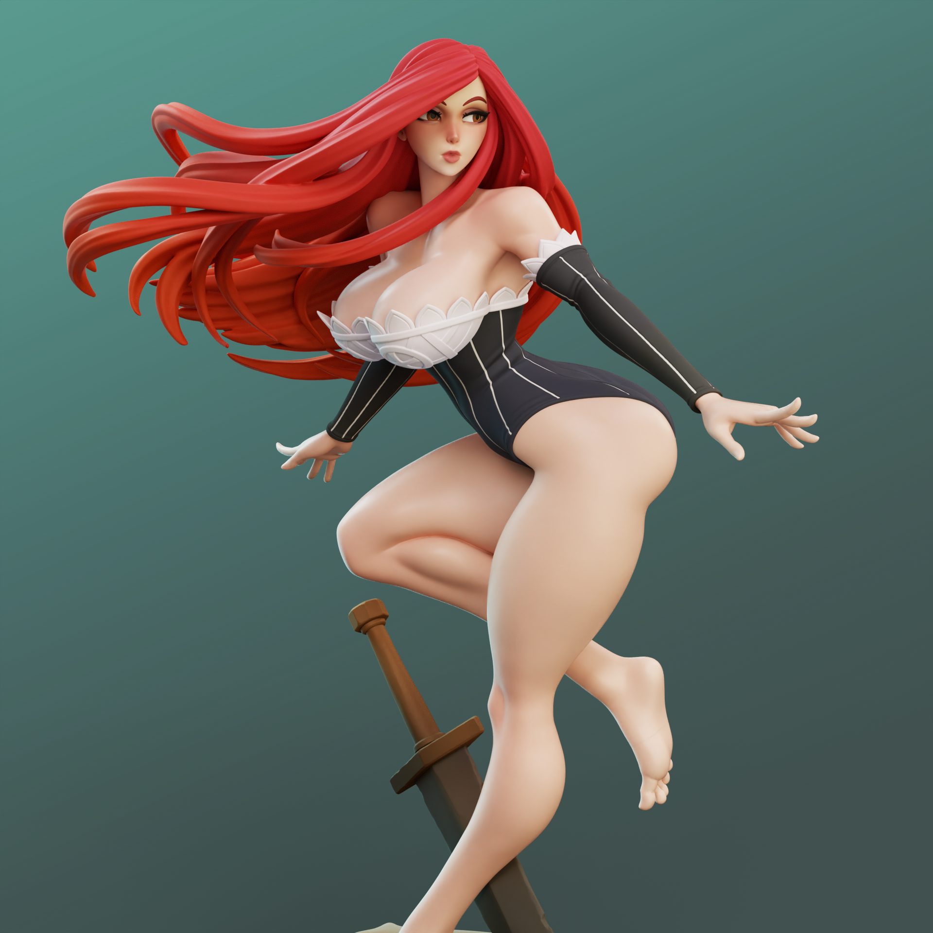 The Velvet Arcanist Statue