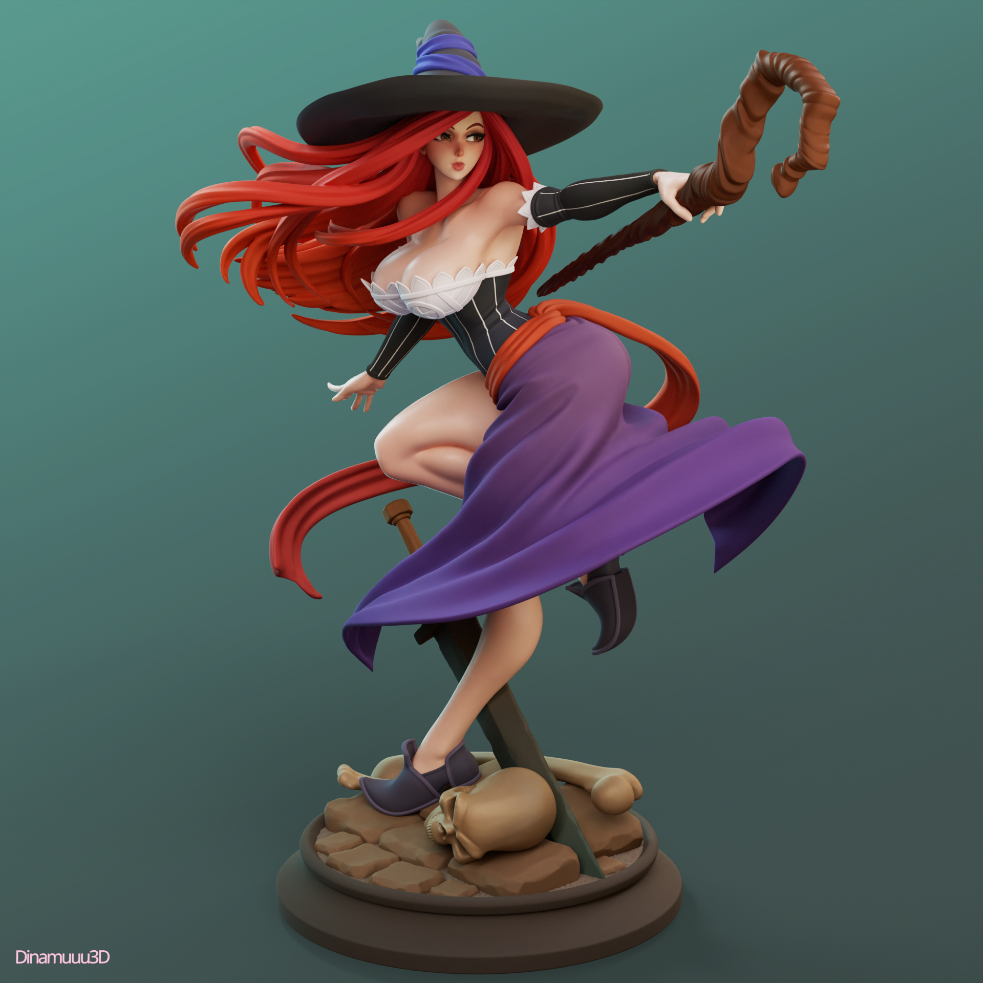 The Velvet Arcanist Statue