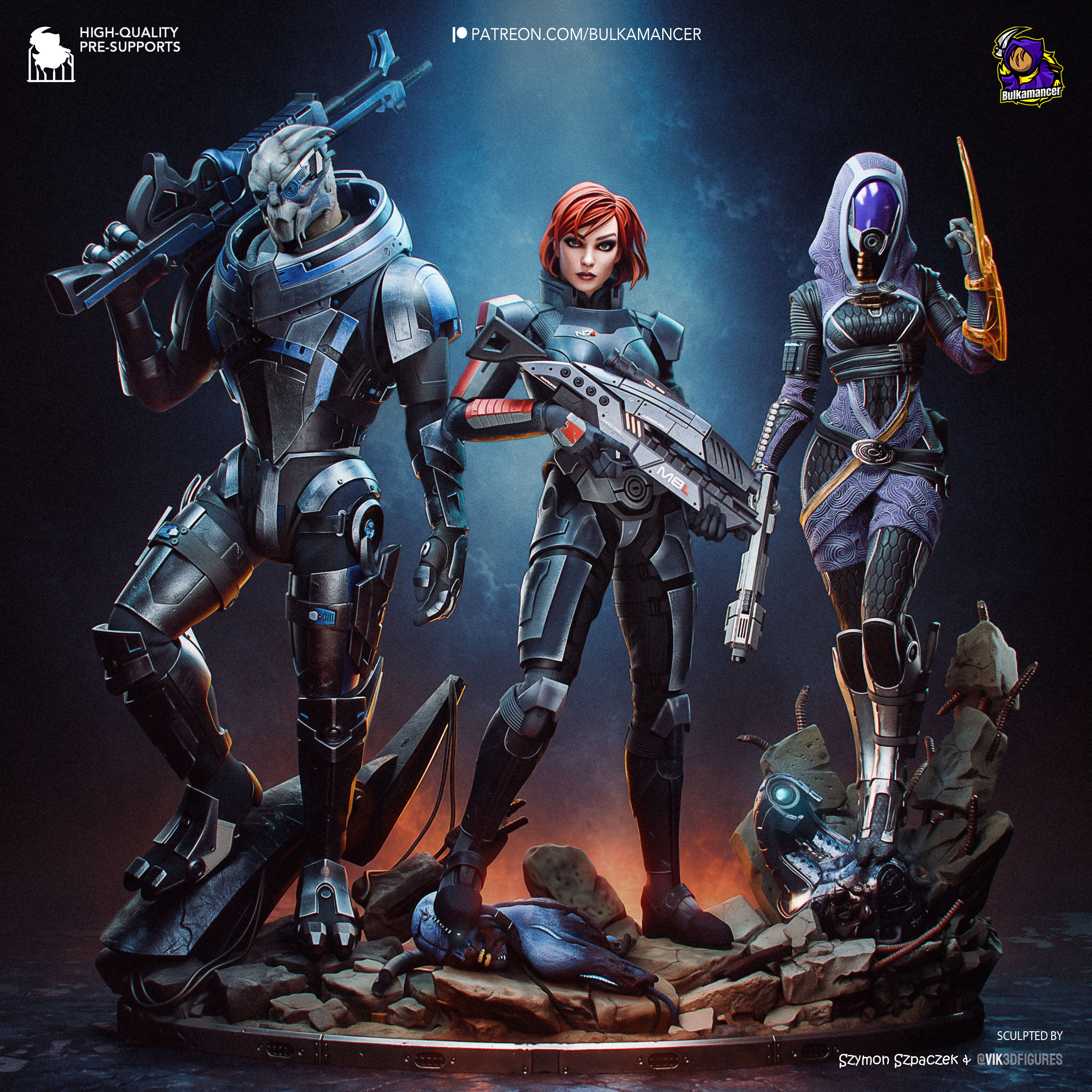 Commander Shepard Statue