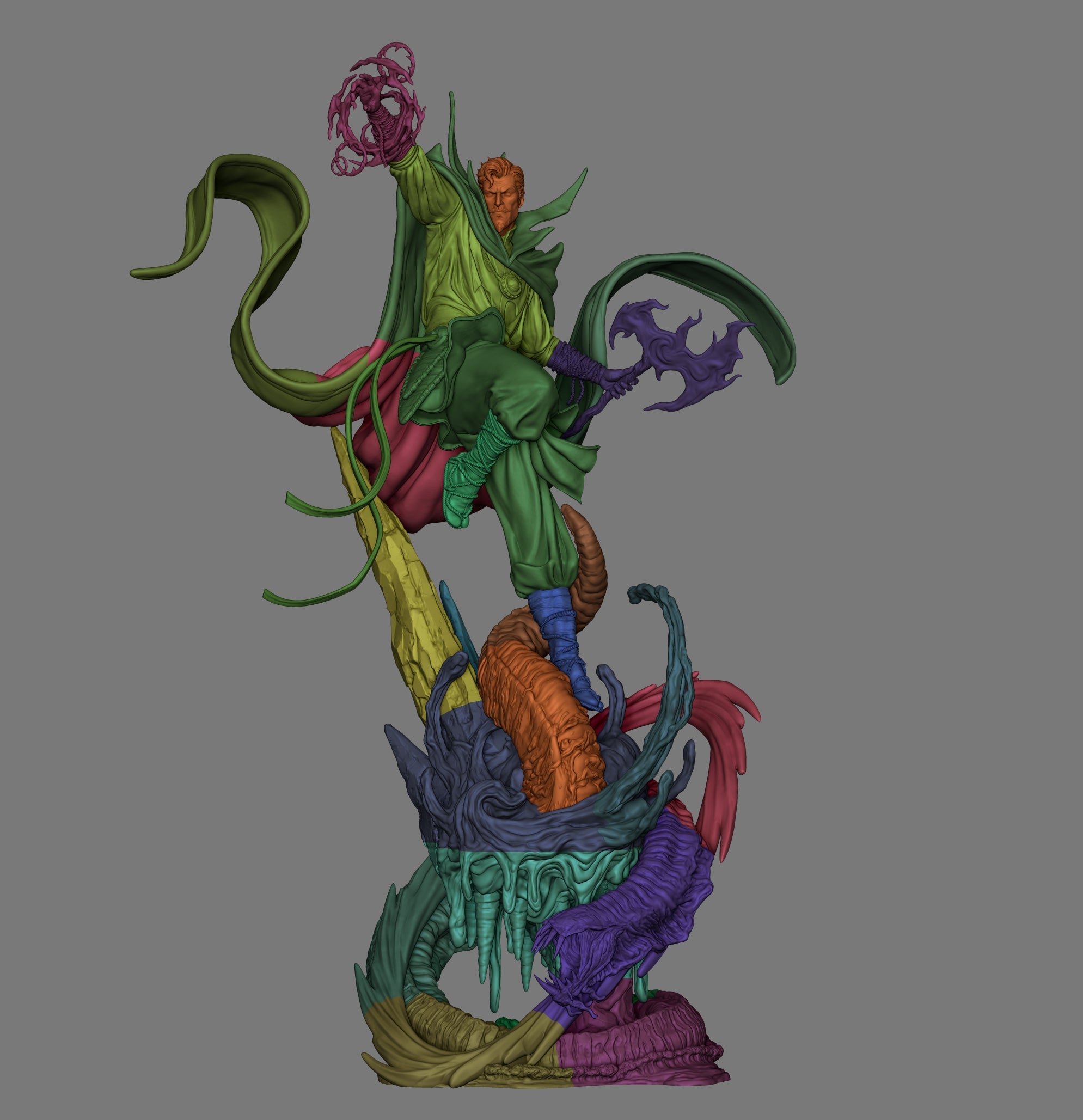 The Sorcerer Supreme | Maximum Detailed 12K 3D printed figure