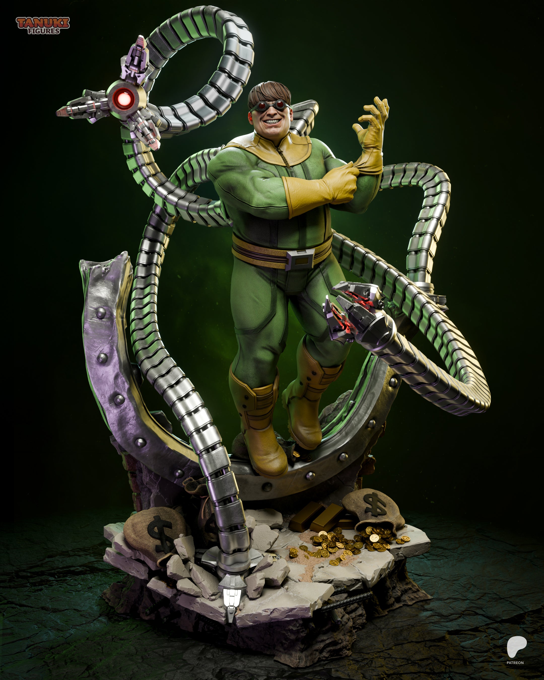 Otto Octavius Statue