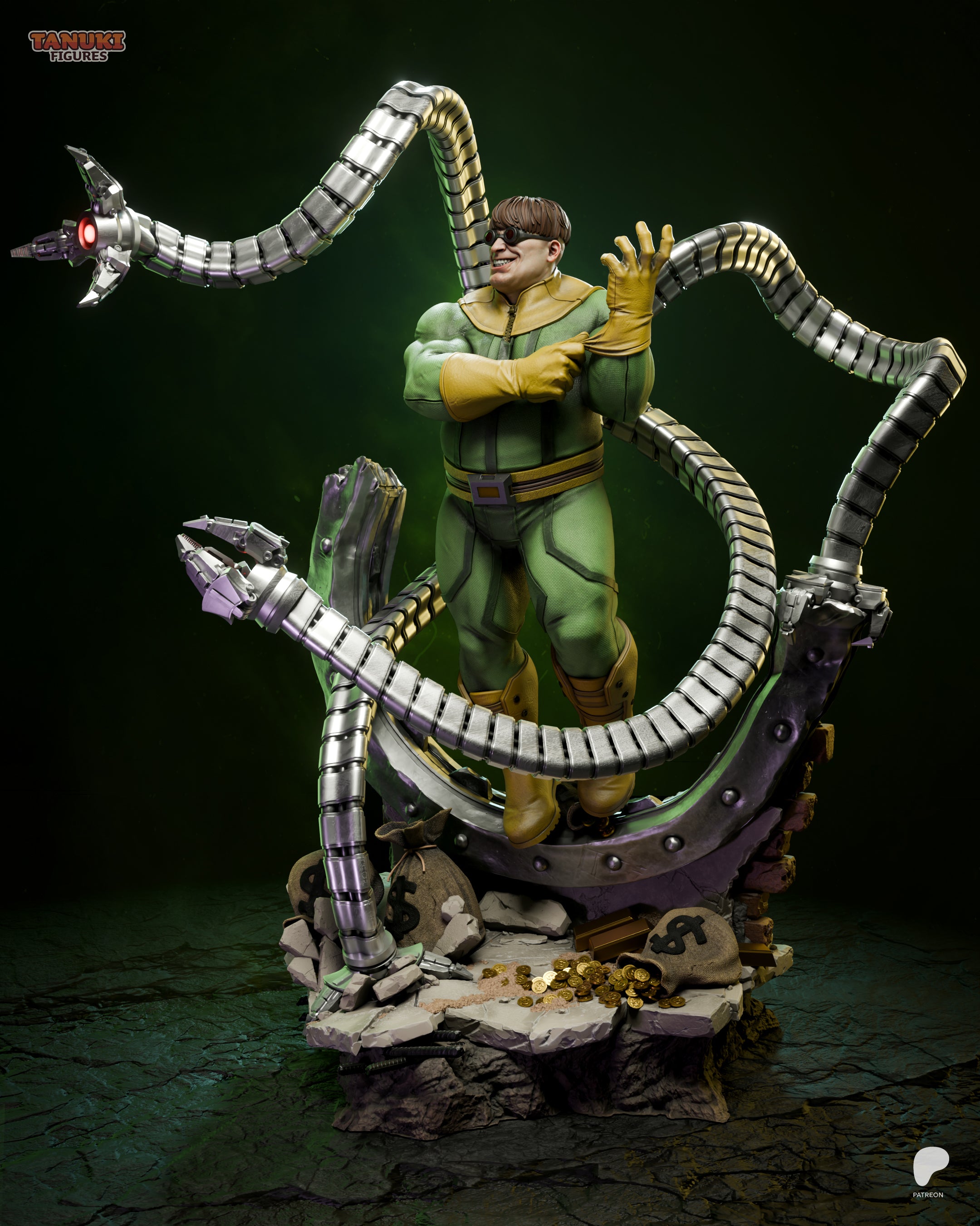 Otto Octavius Statue