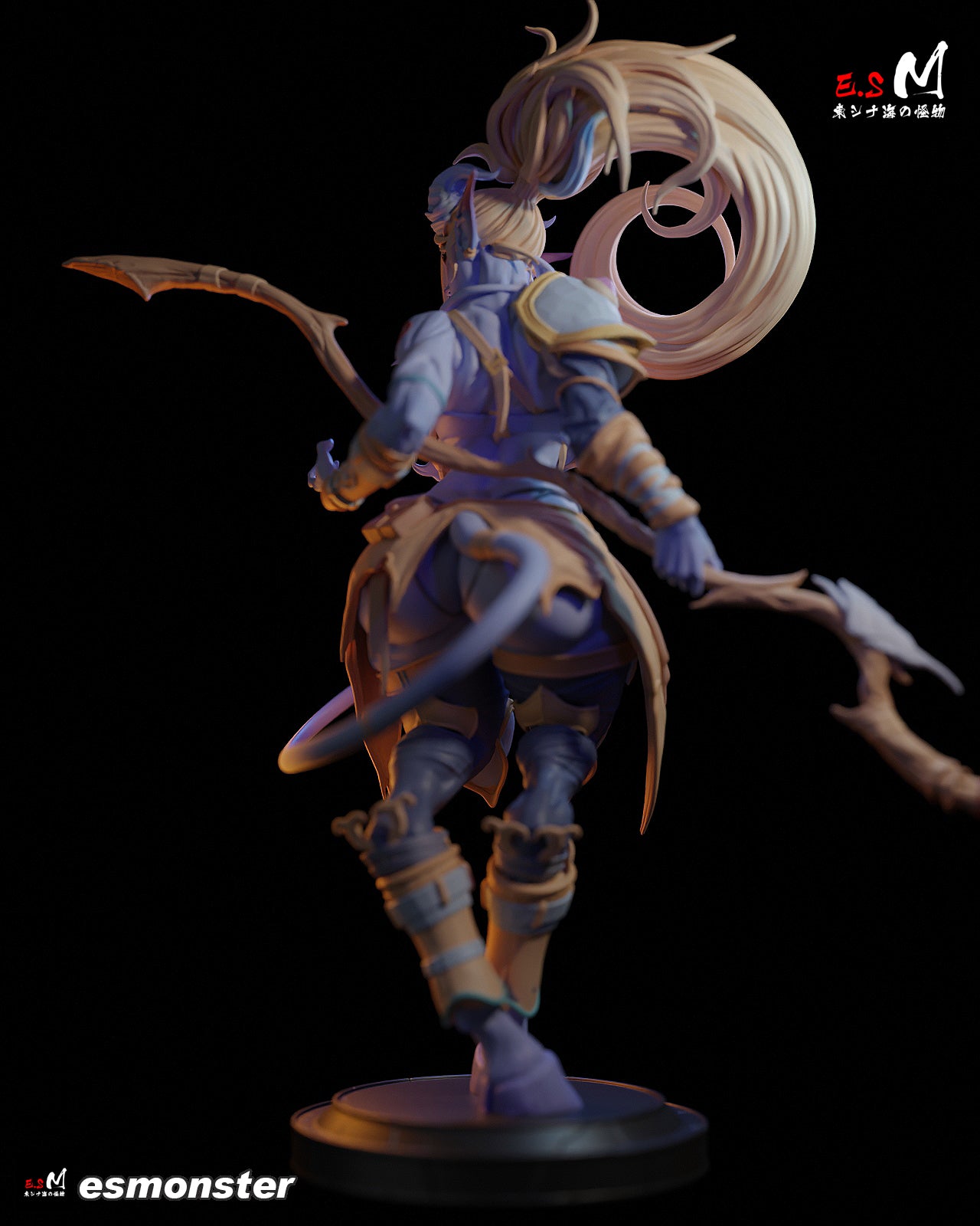 The Astral Huntress Statue