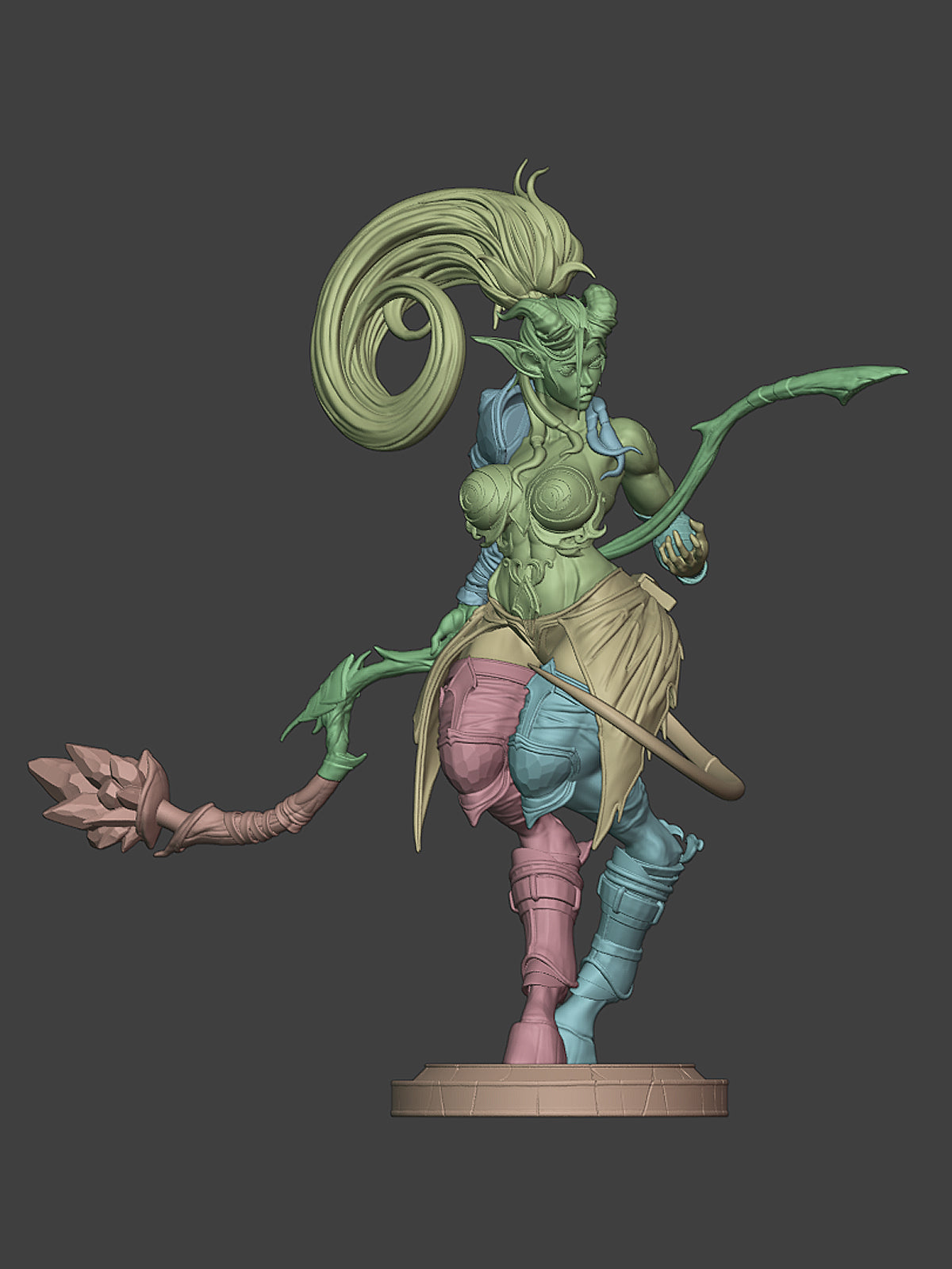 The Astral Huntress Statue