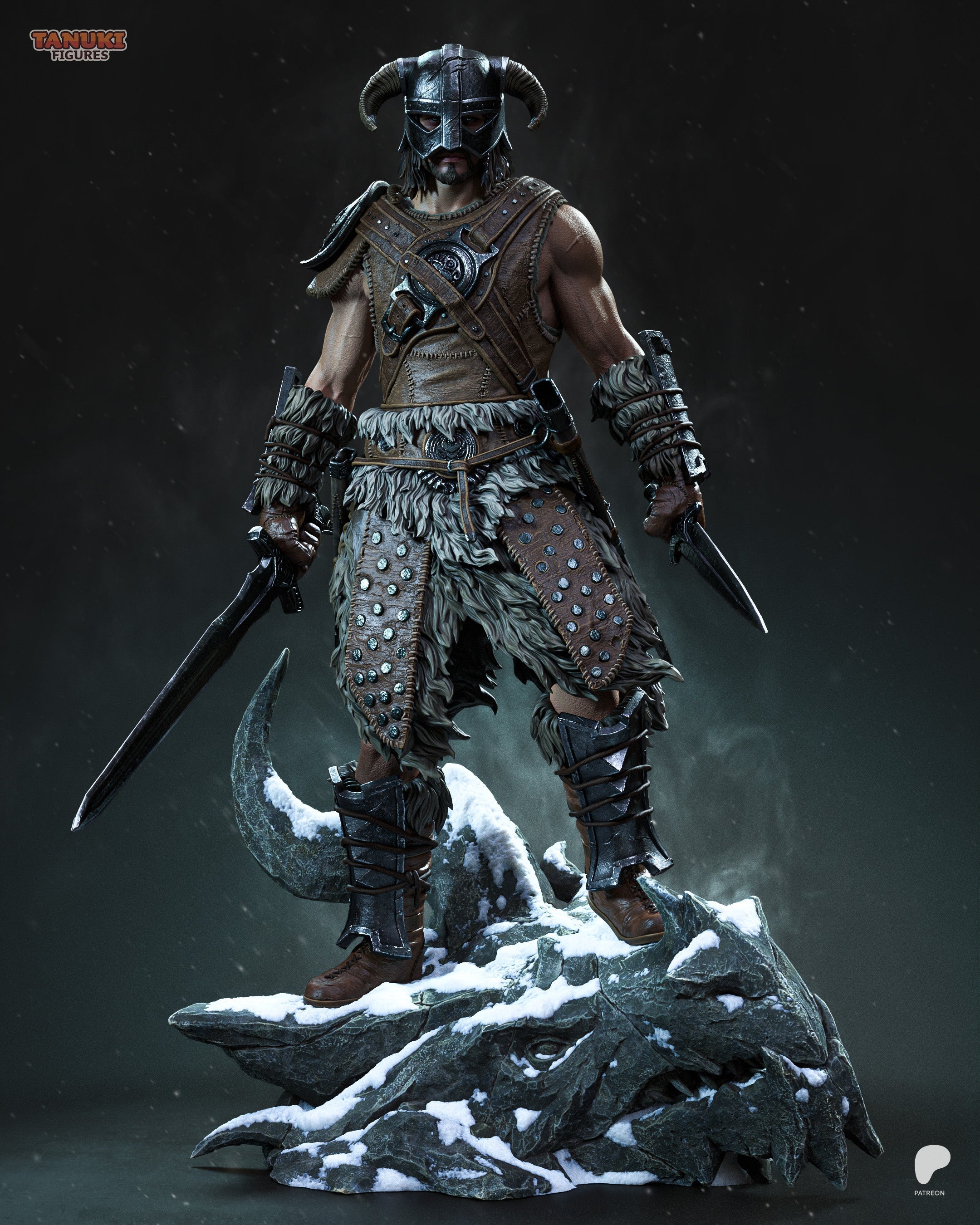 The Dragonborn Statue