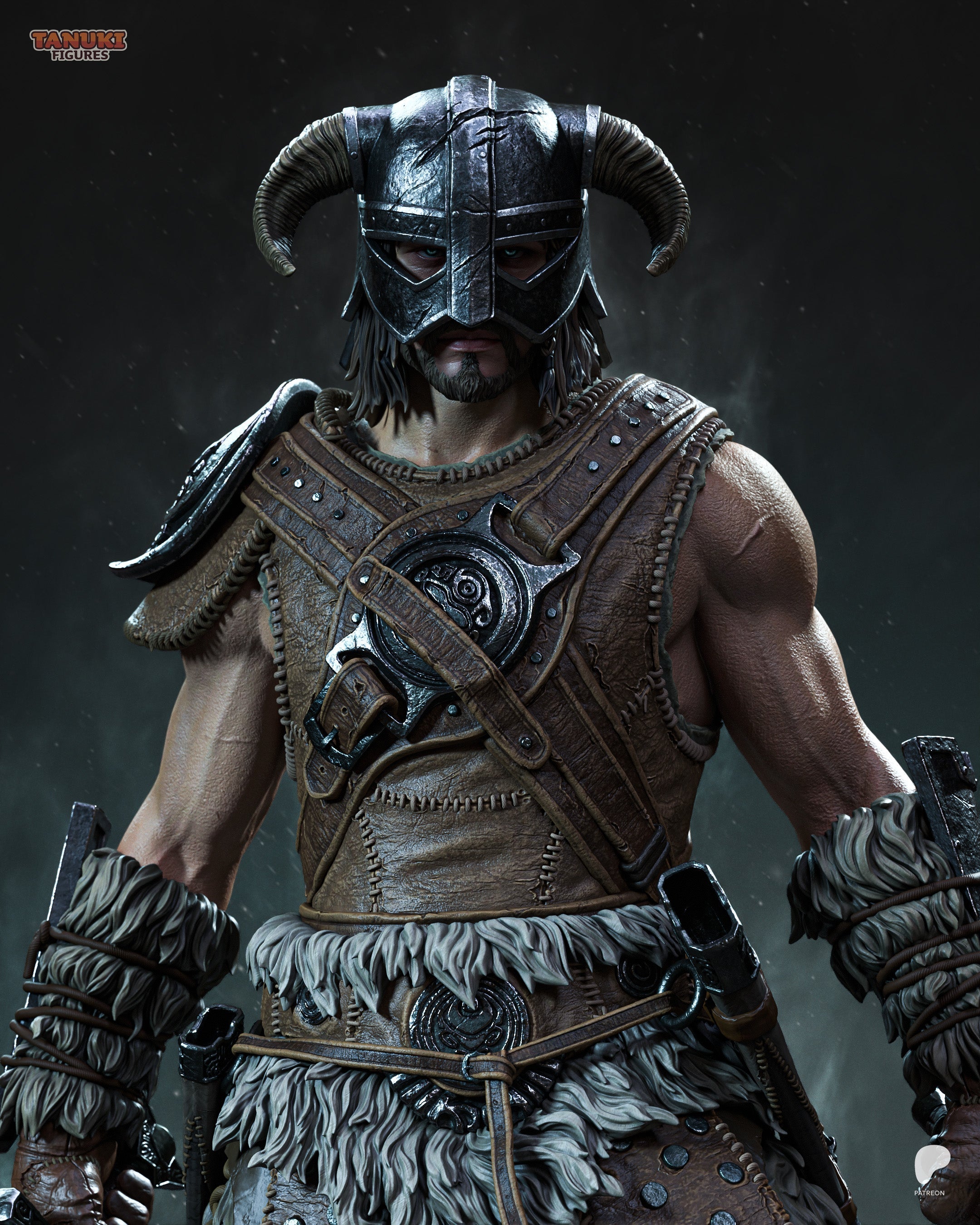 The Dragonborn Statue
