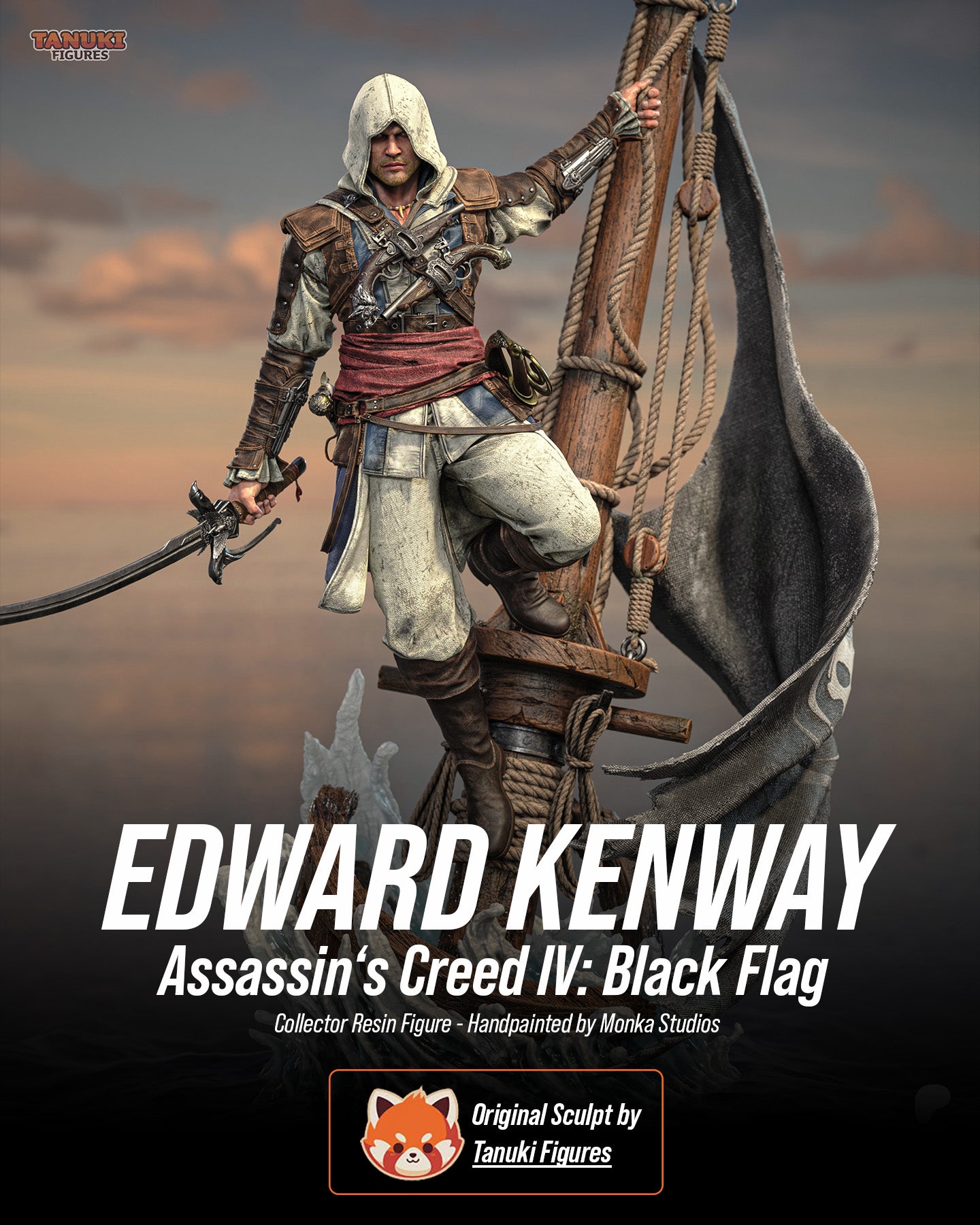 Edward Kenway Statue