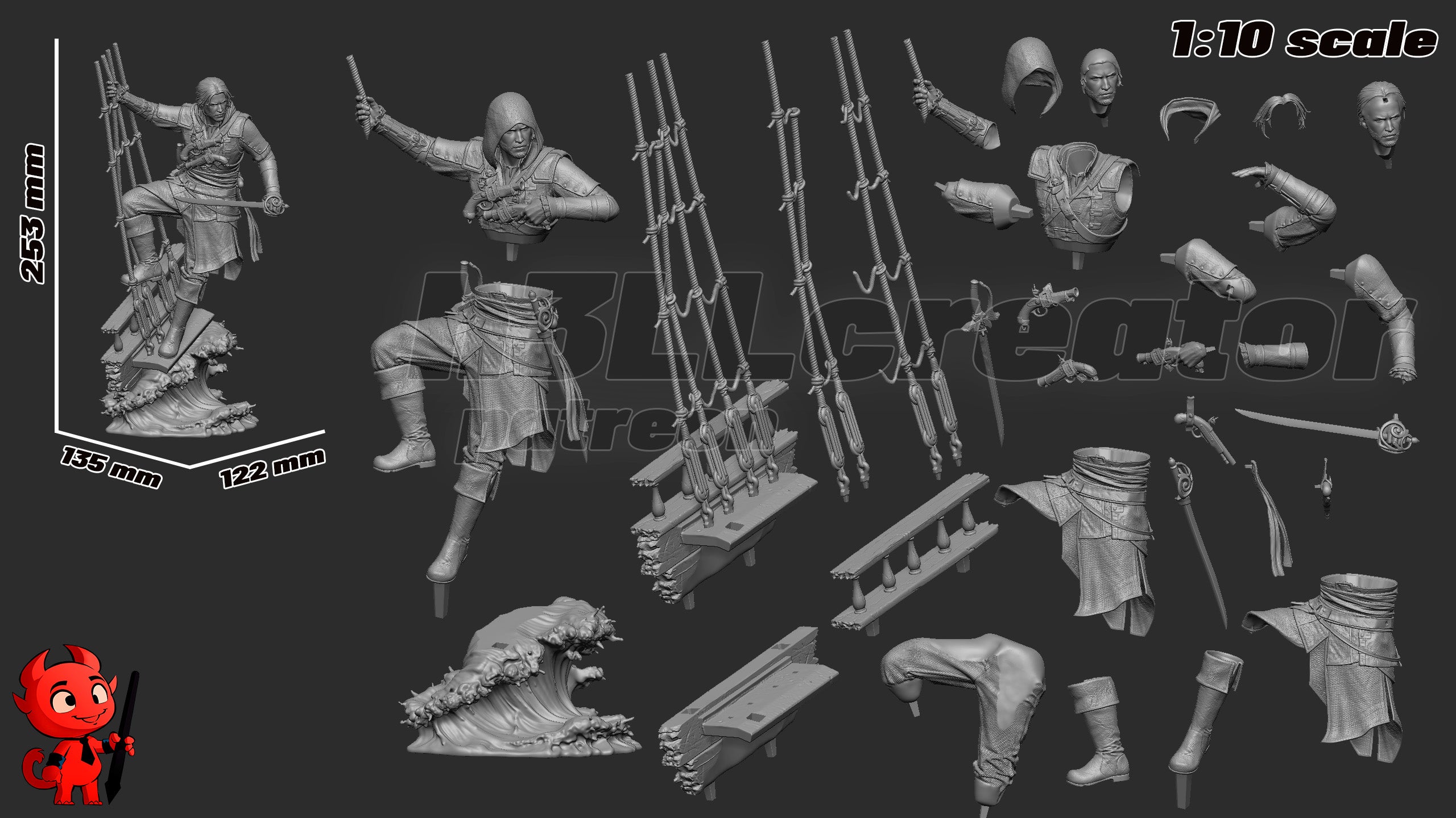 The Pirate Assassin Statue