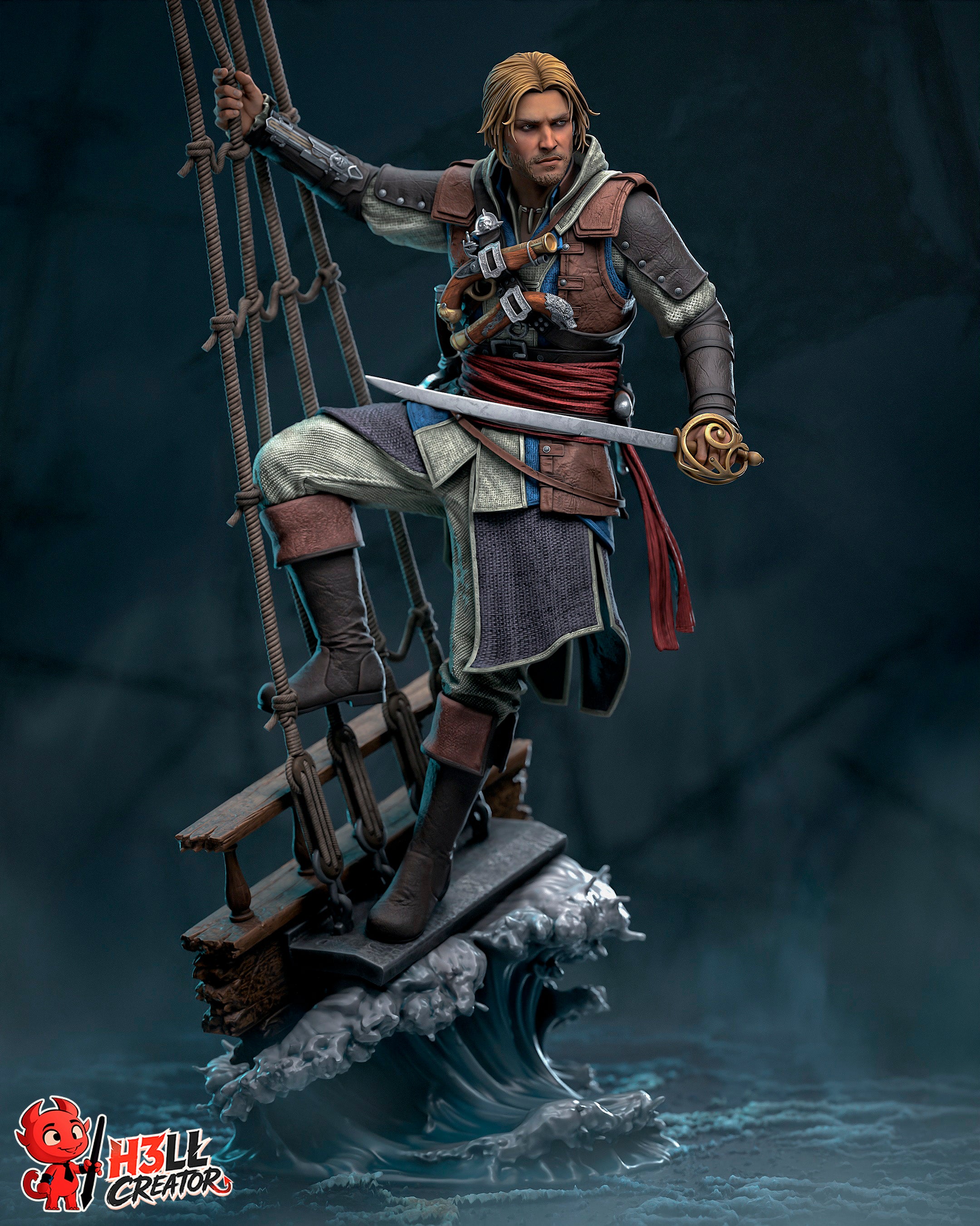 The Pirate Assassin Statue