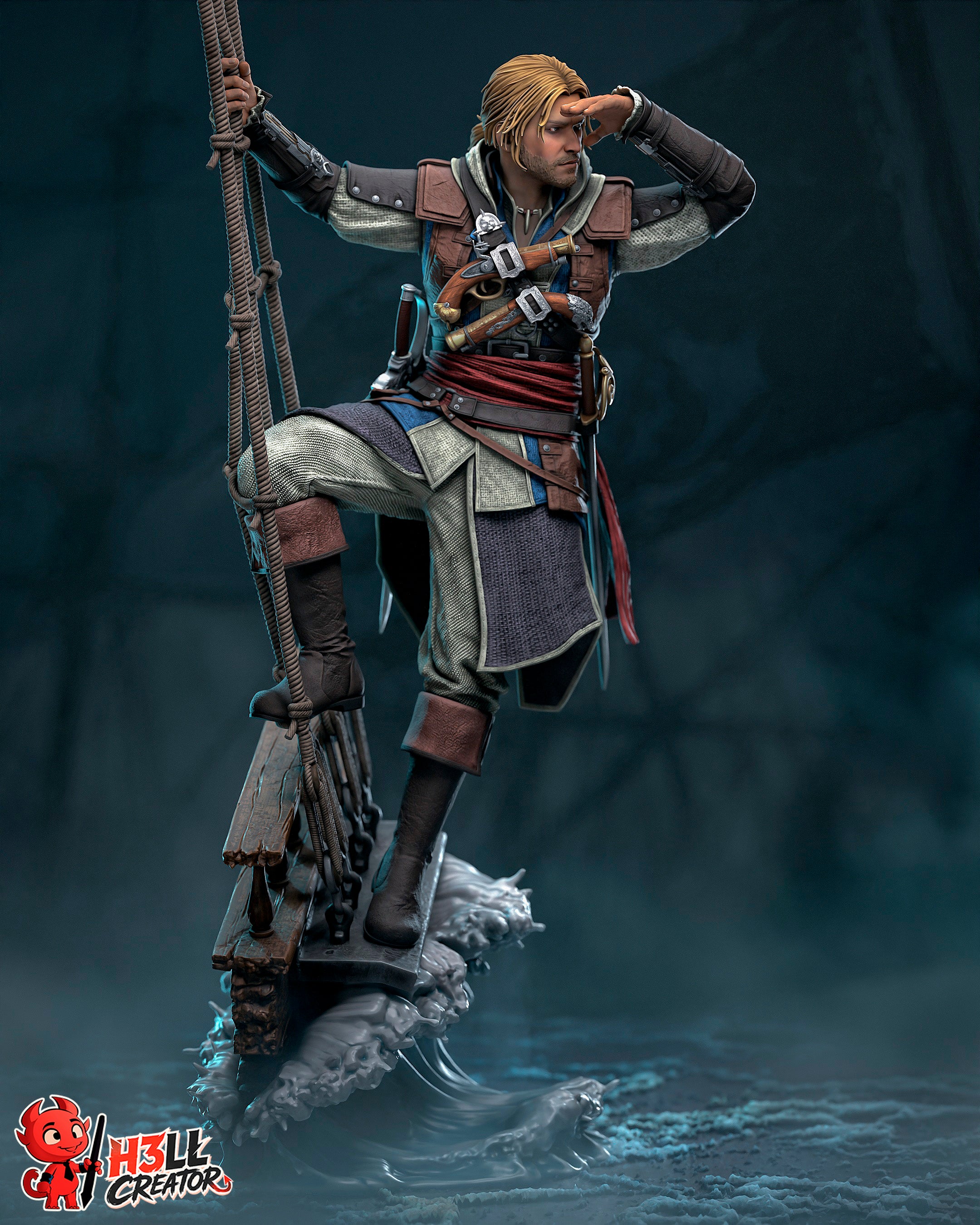 The Pirate Assassin Statue