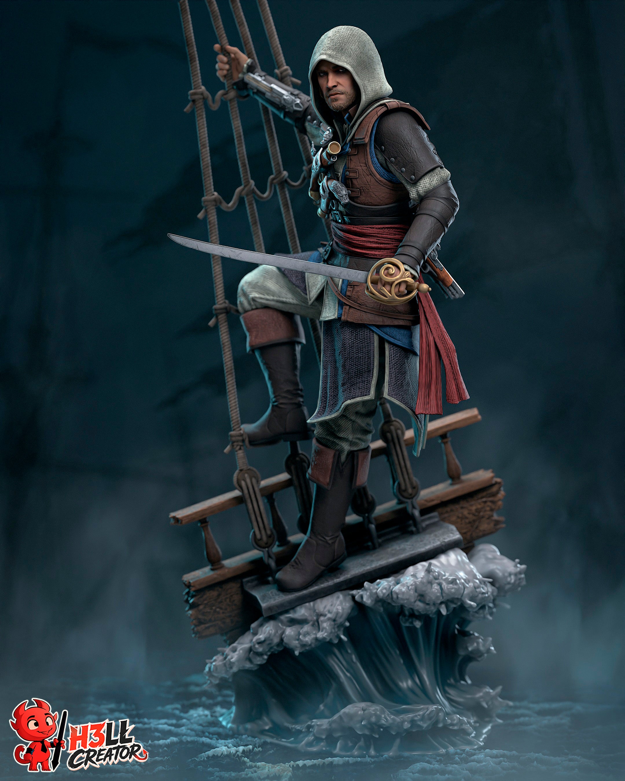The Pirate Assassin Statue