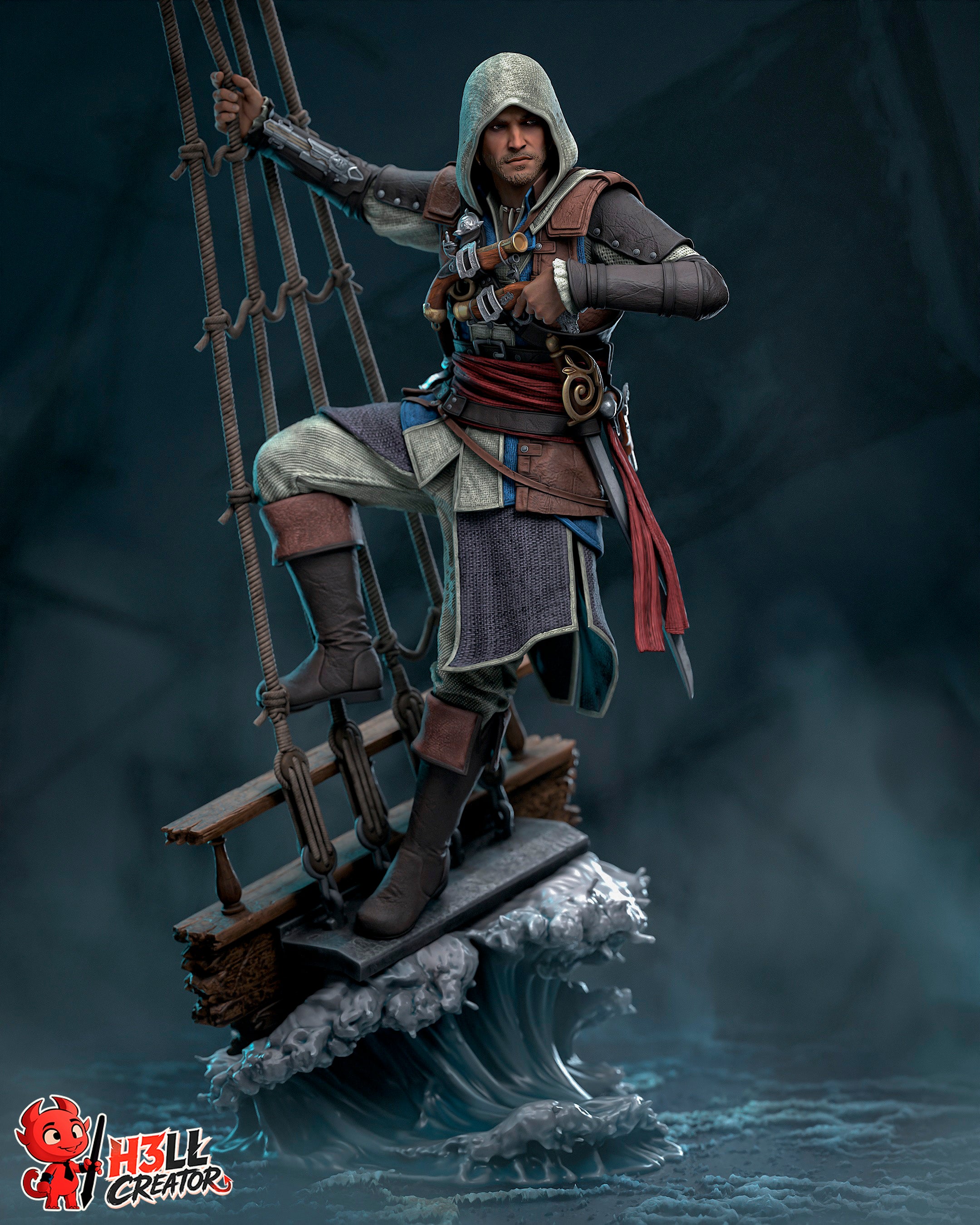 The Pirate Assassin Statue