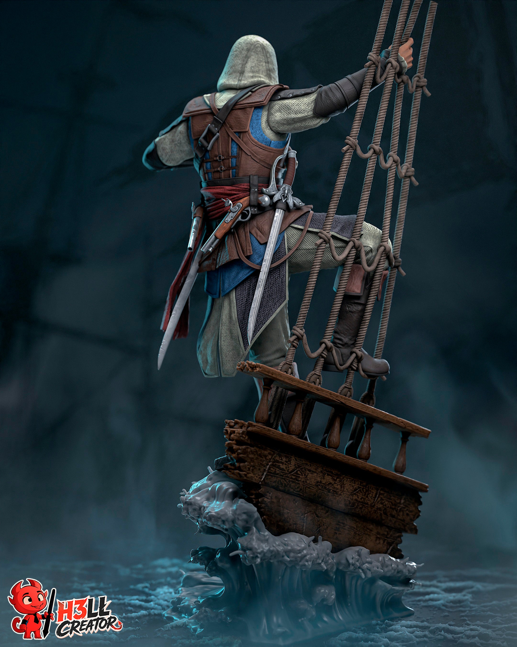 The Pirate Assassin Statue