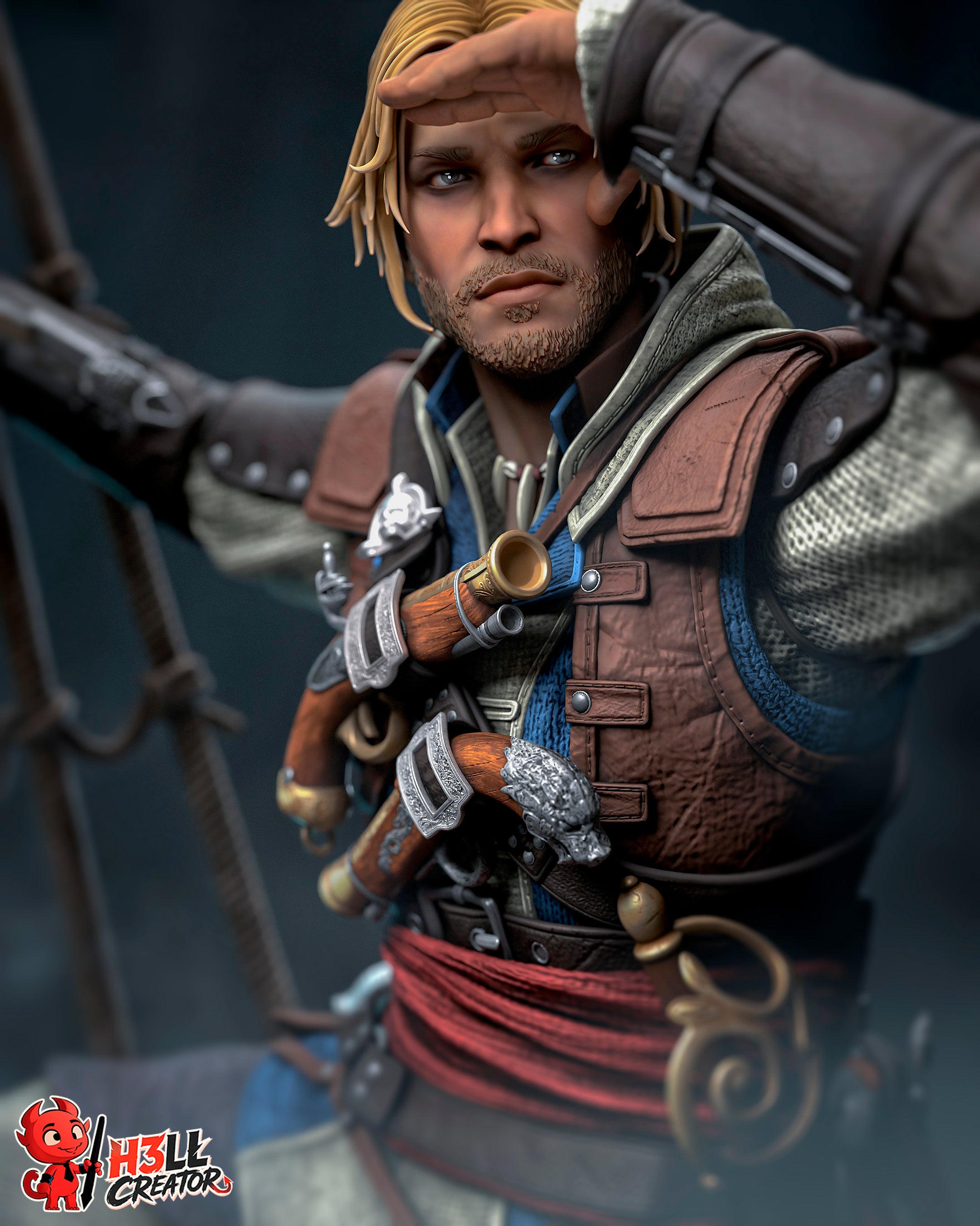 The Pirate Assassin Statue