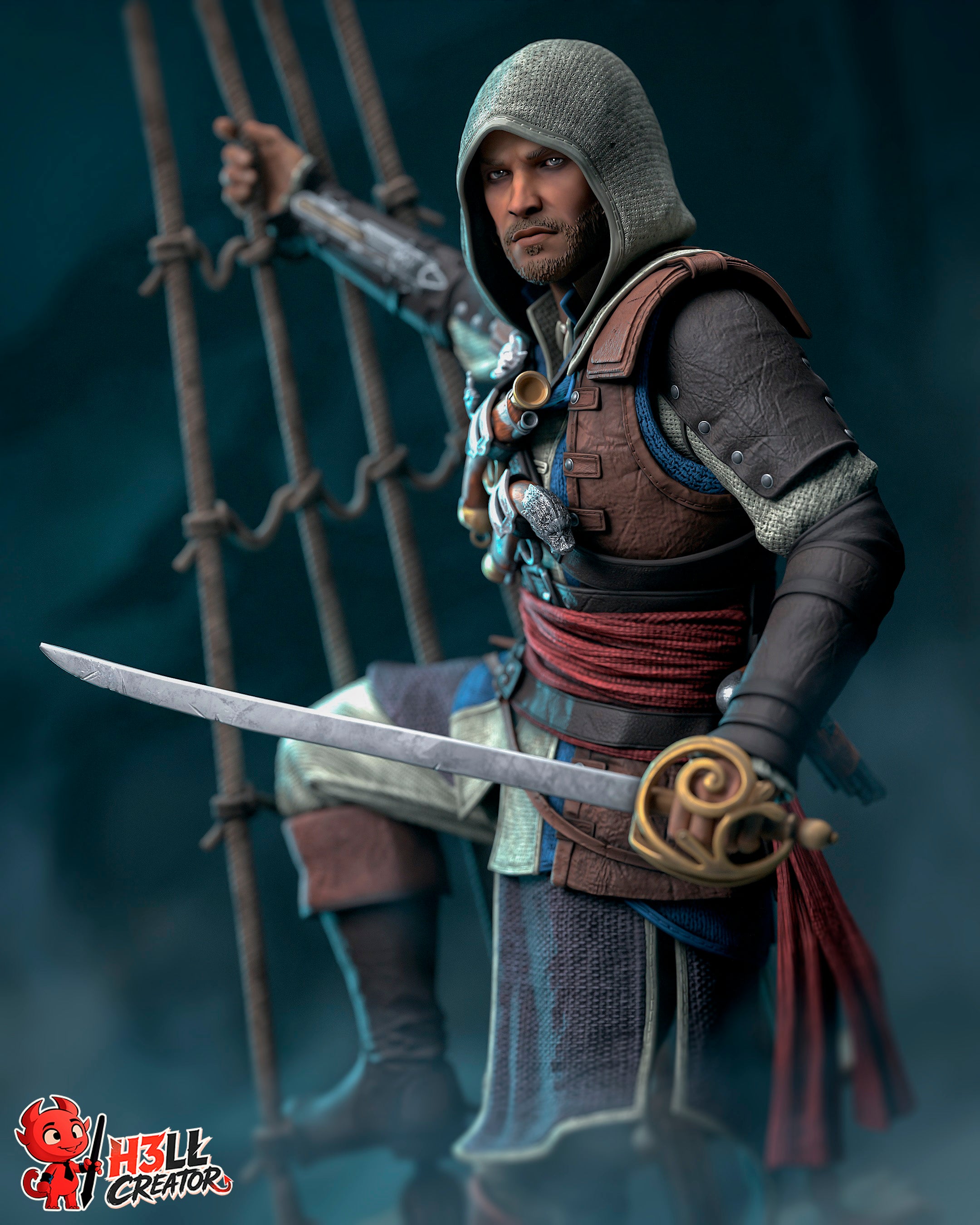 The Pirate Assassin Statue