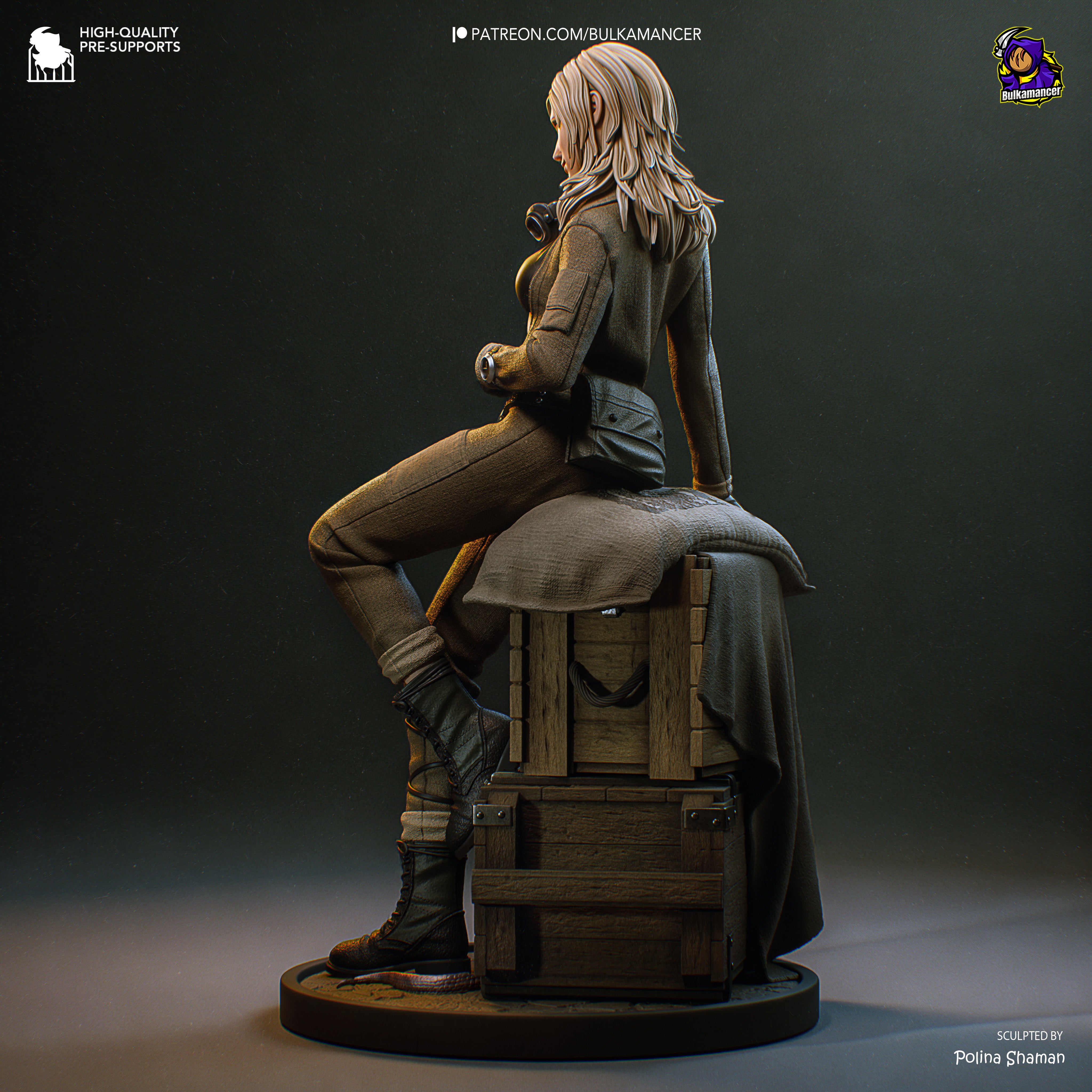 Undercover Operative | Maximum Detailed 12K 3D printed figure