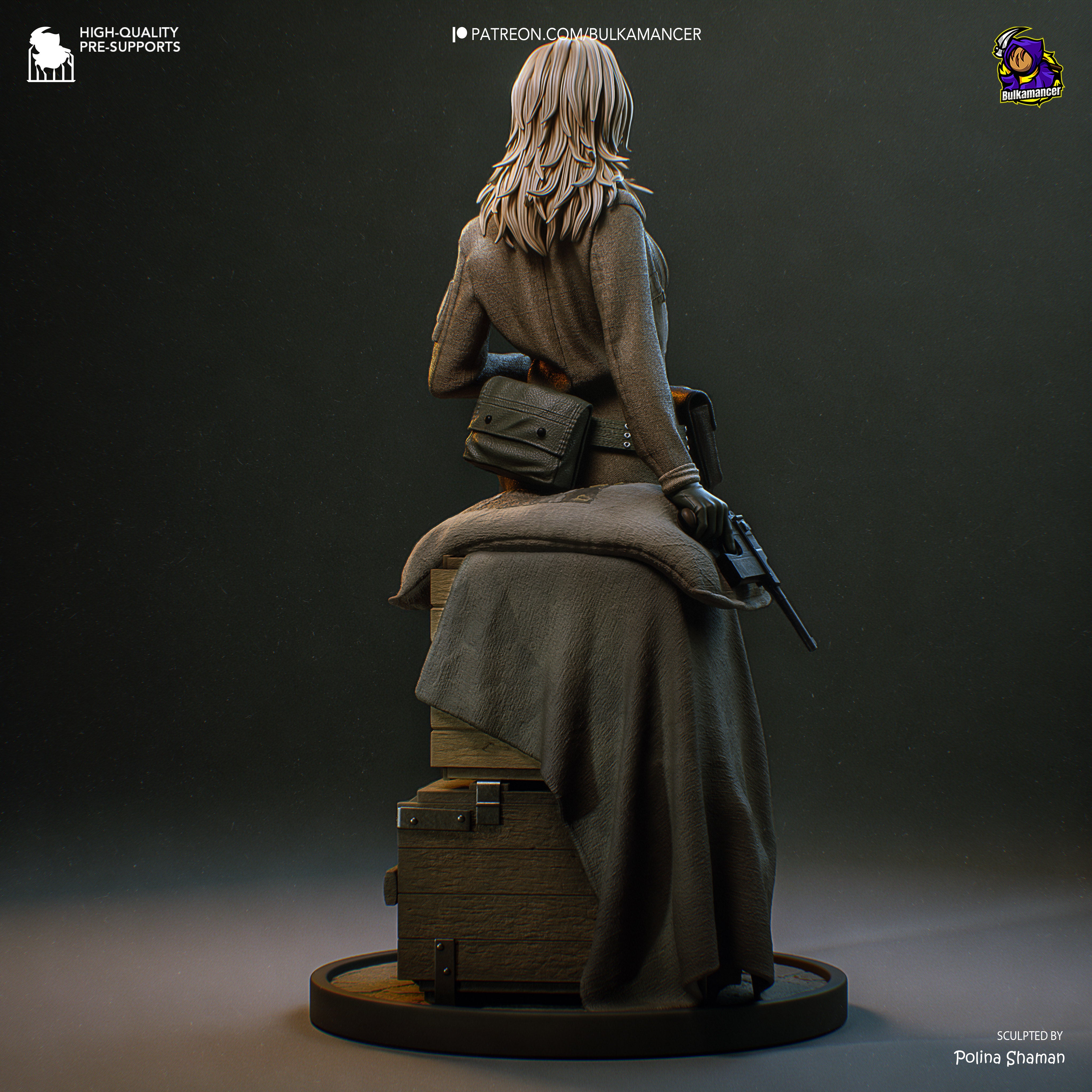 Undercover Operative | Maximum Detailed 12K 3D printed figure