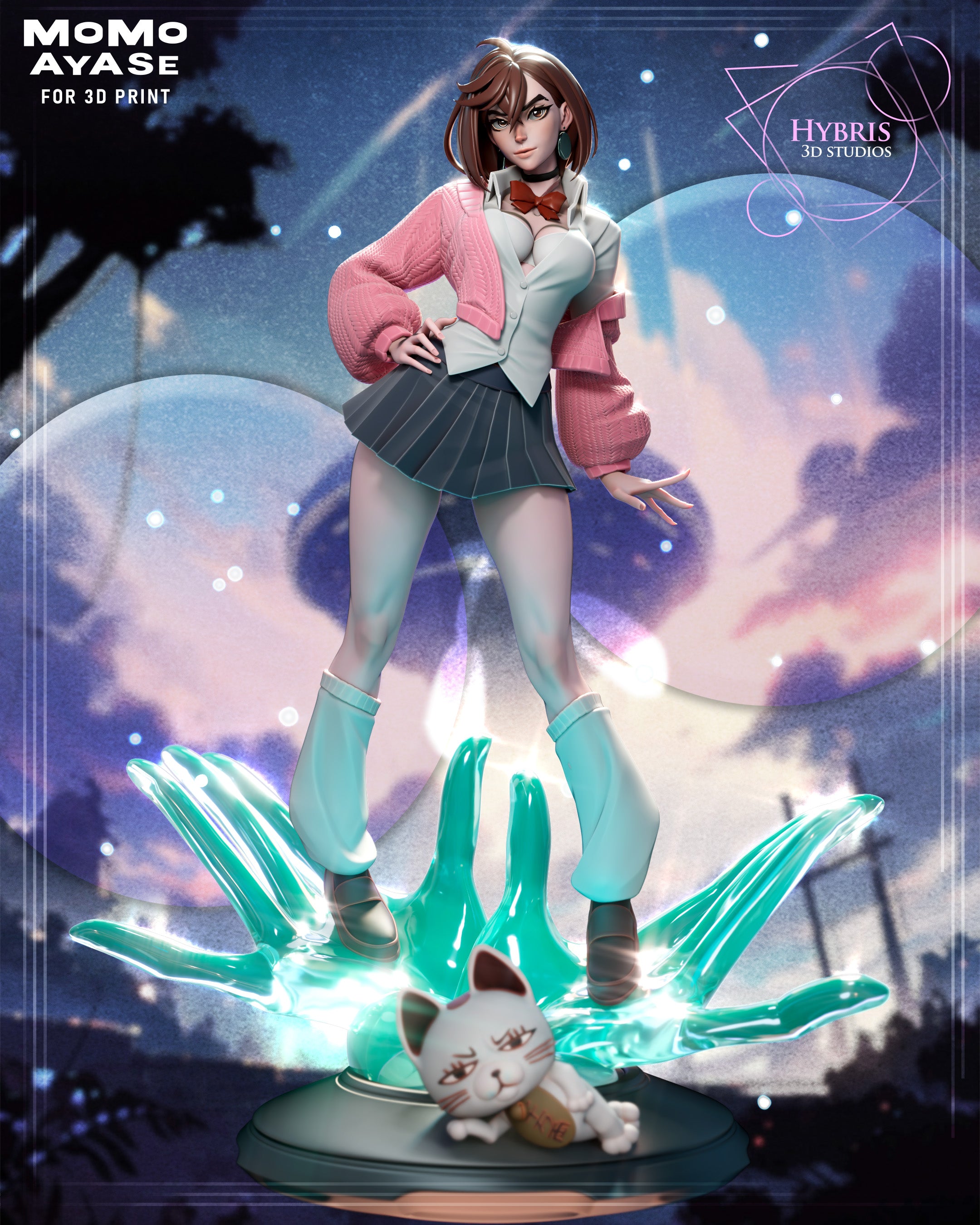 The Spirit Medium | Maximum Detailed 12K 3D printed figure