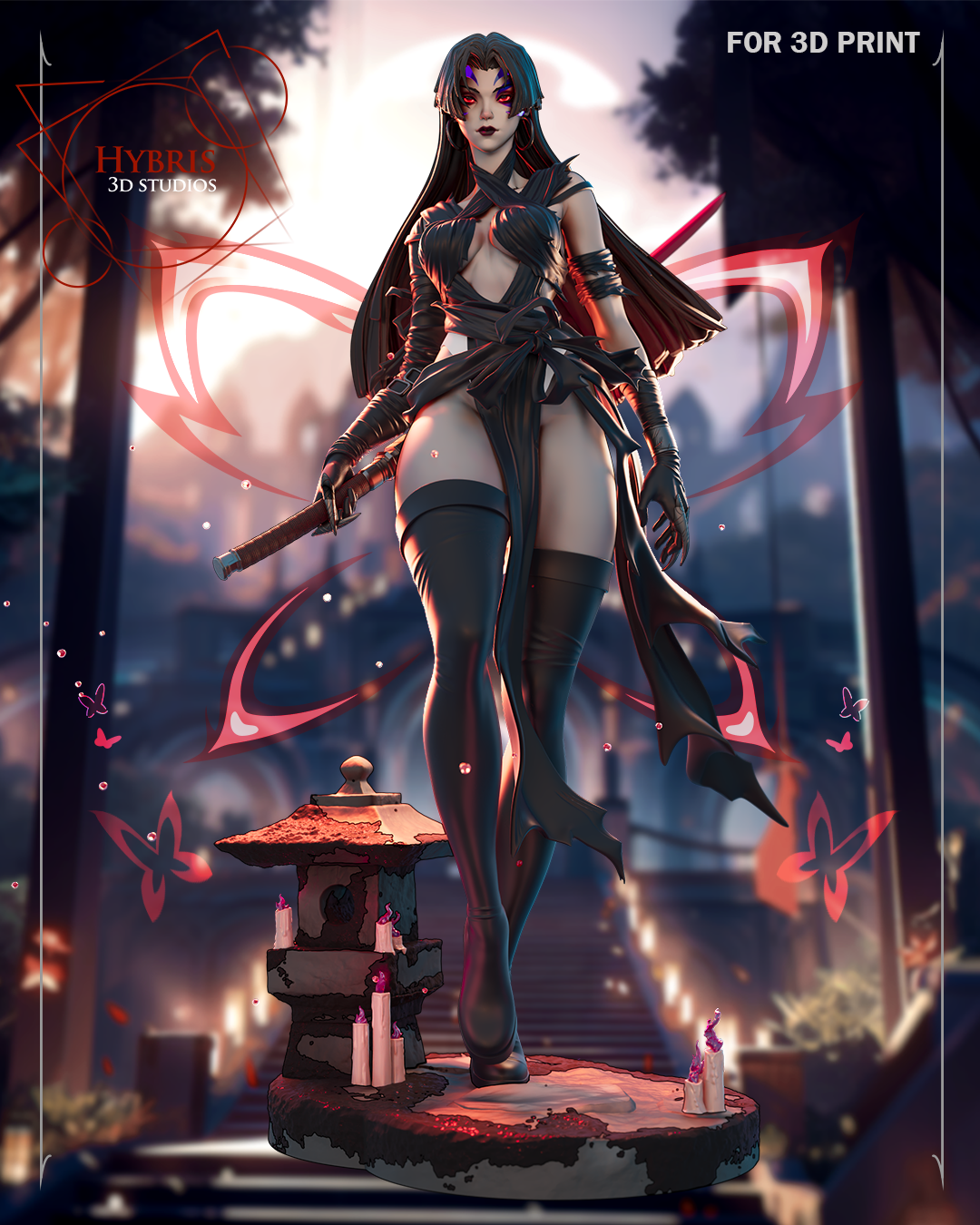 The Shadowblade Statue