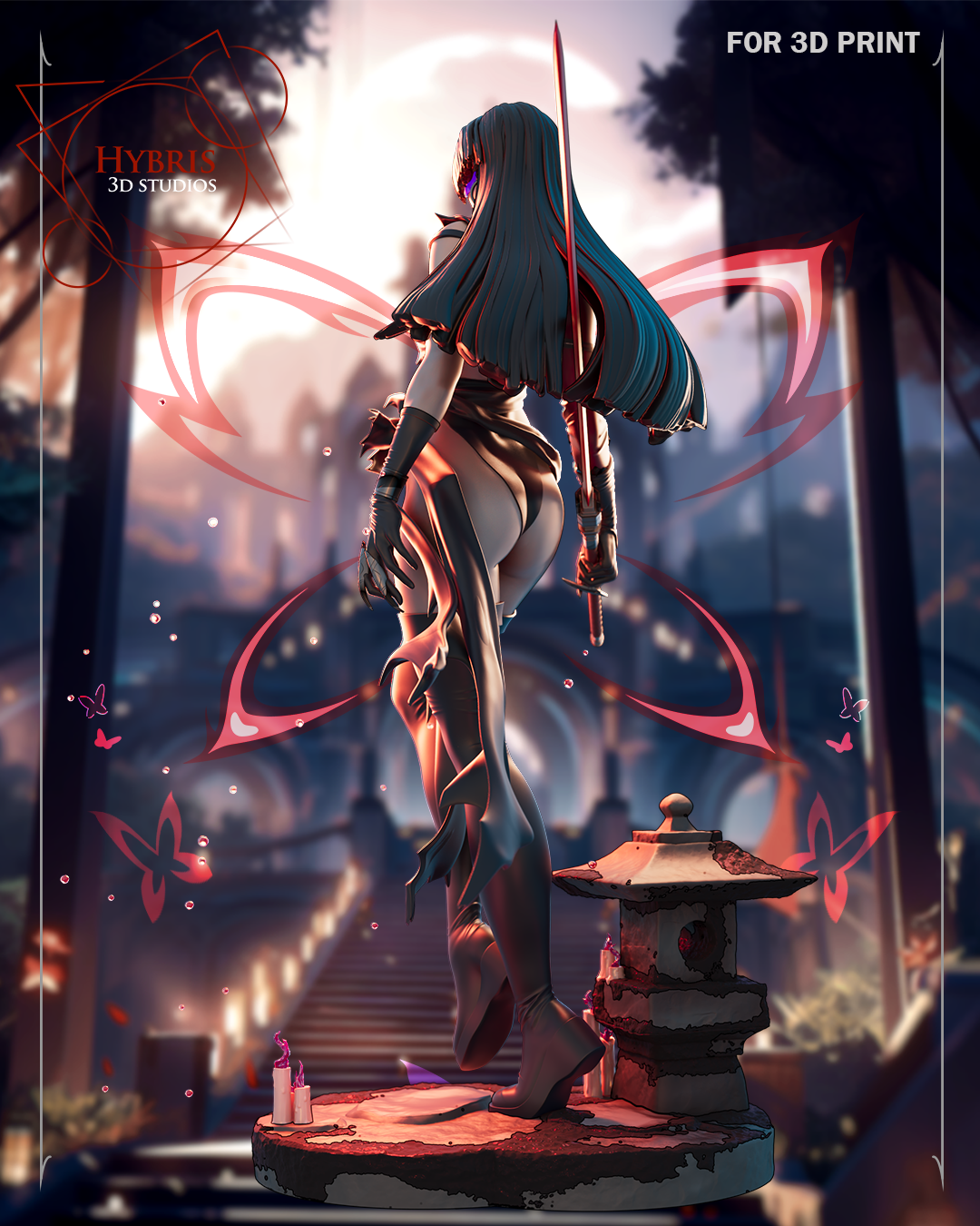 The Shadowblade Statue