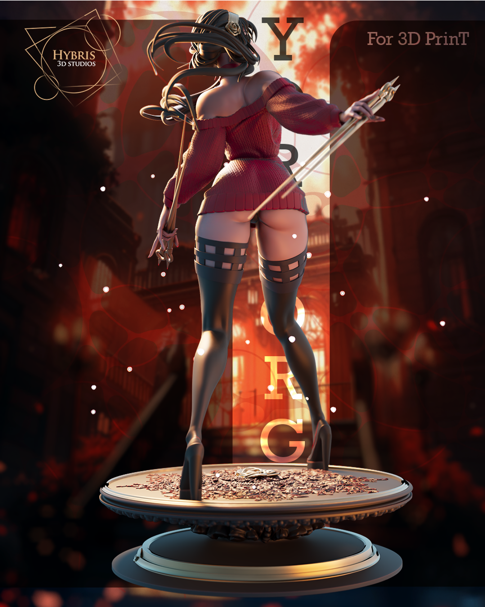 The Thorn Princess | Maximum Detailed 12K 3D printed figure