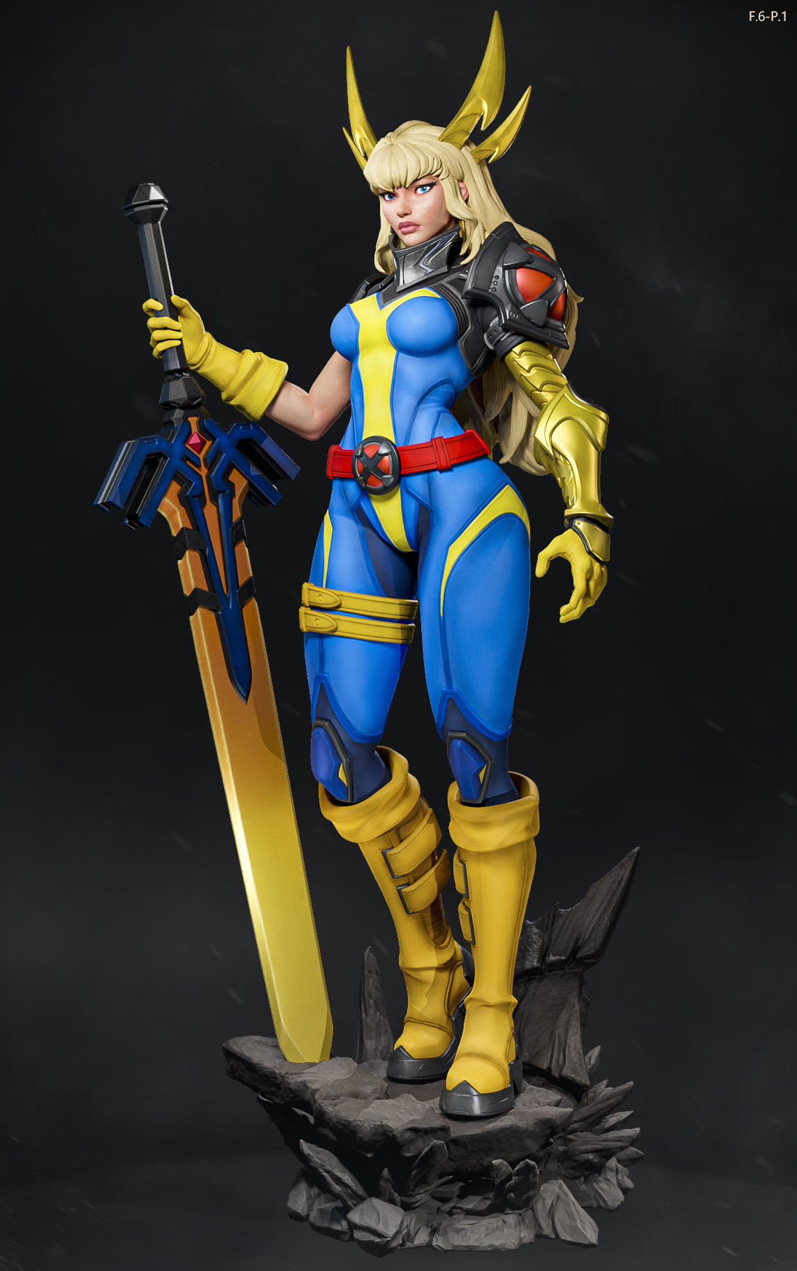 The Darkblade Statue