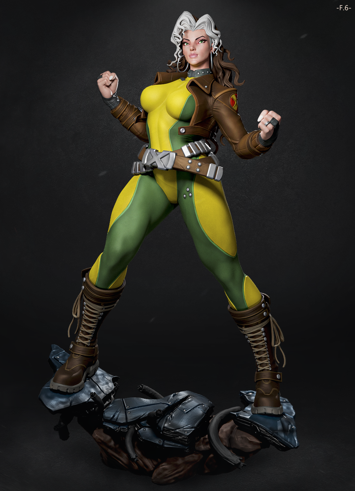 Unstoppable Rogue Statue