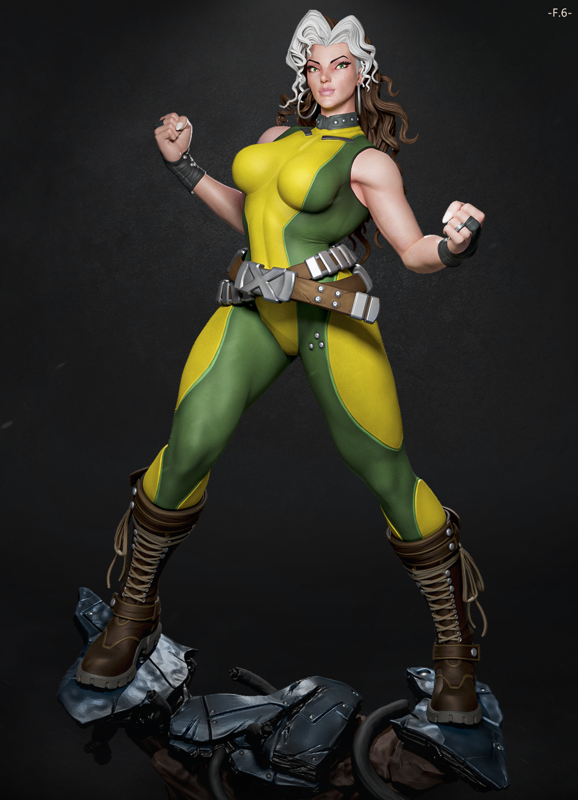 Unstoppable Rogue Statue