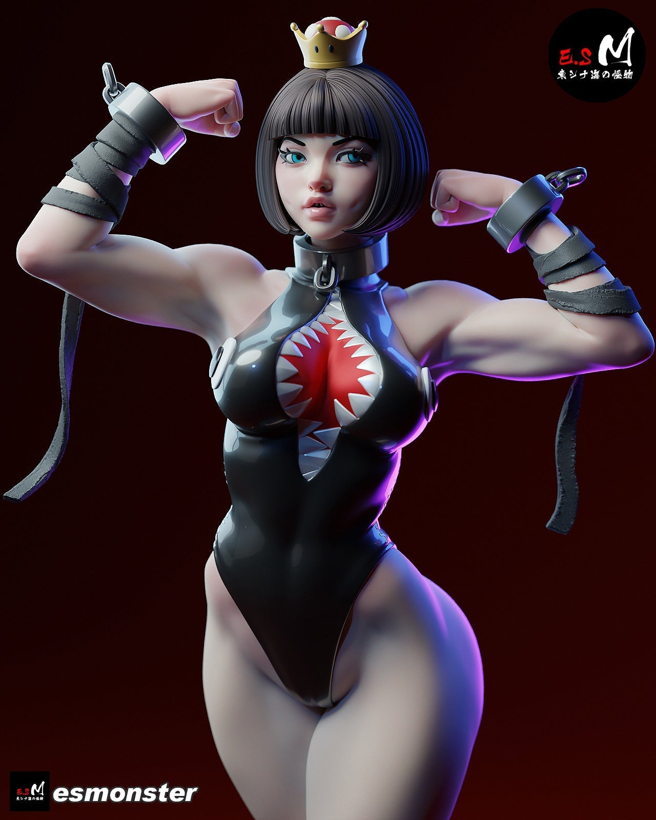 The Chomp Empress Statue