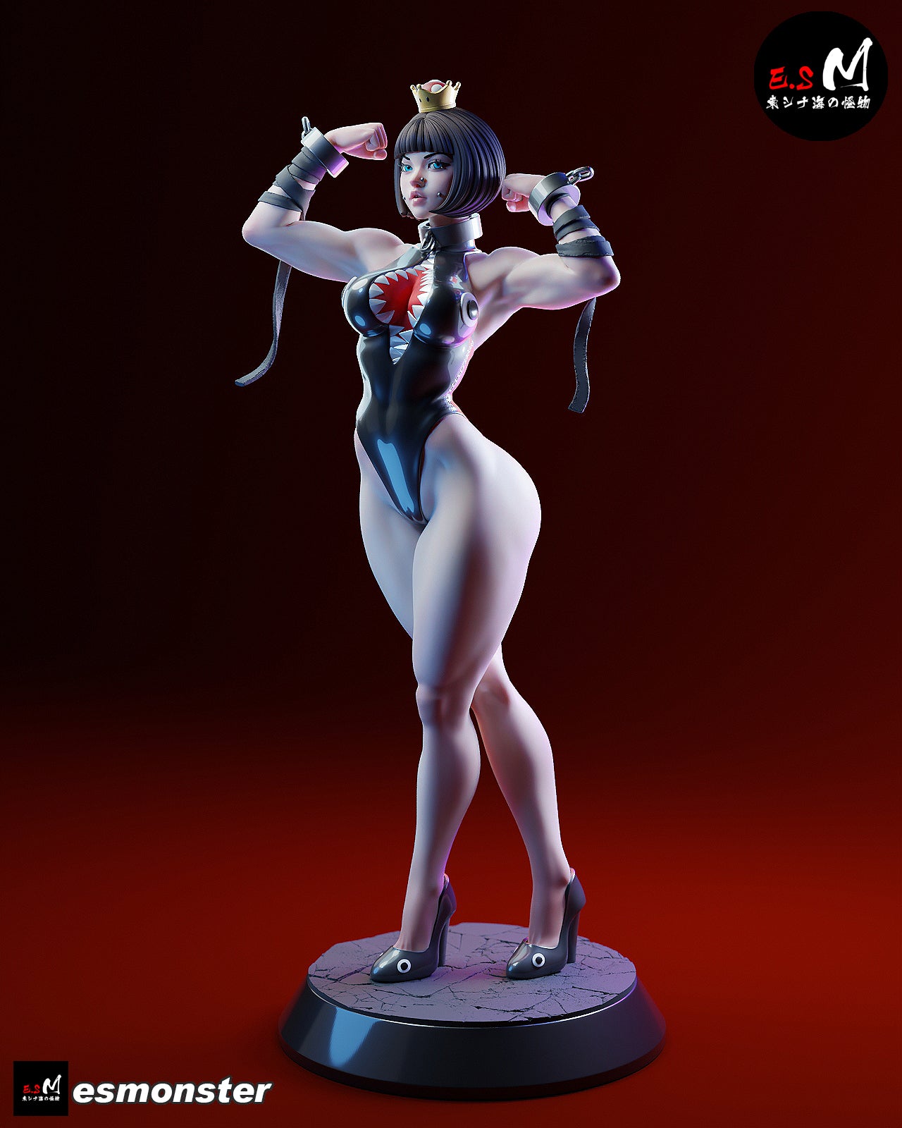 The Chomp Empress Statue