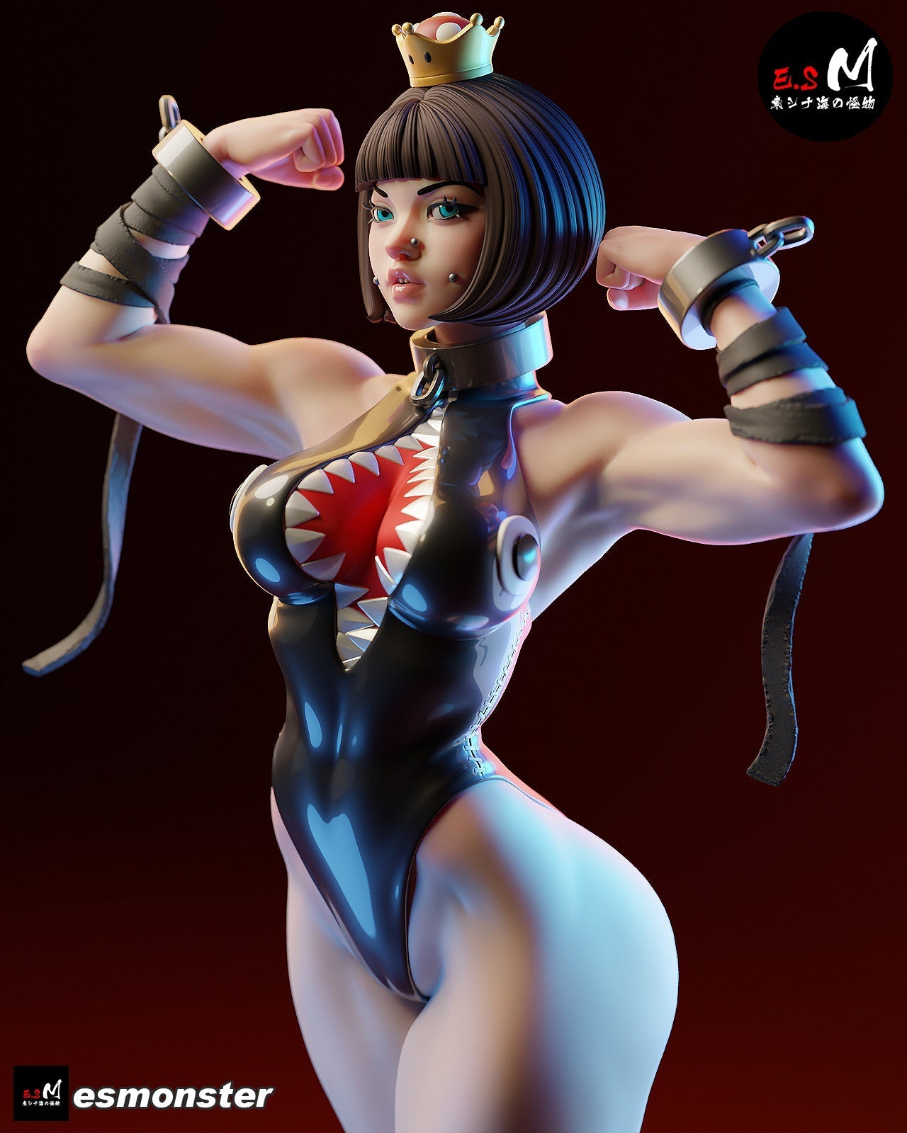 The Chomp Empress Statue