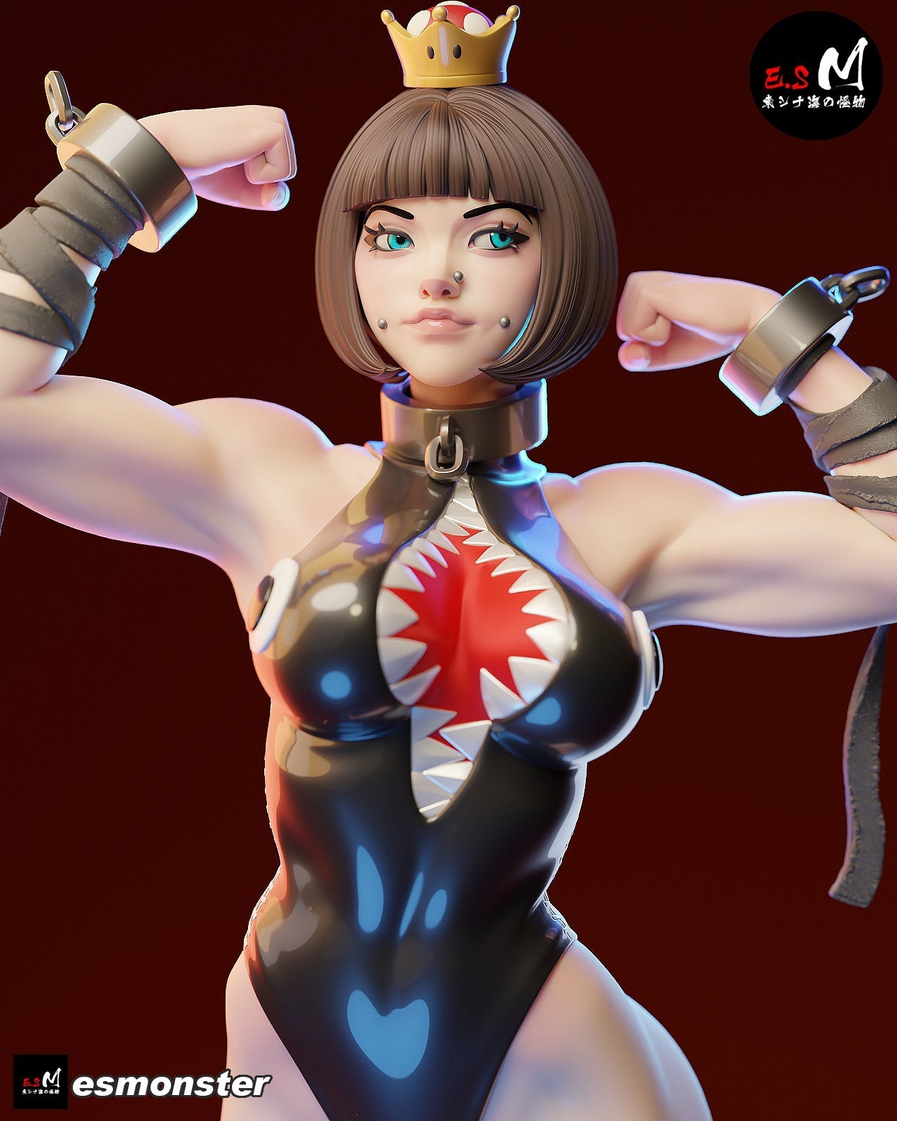 The Chomp Empress Statue