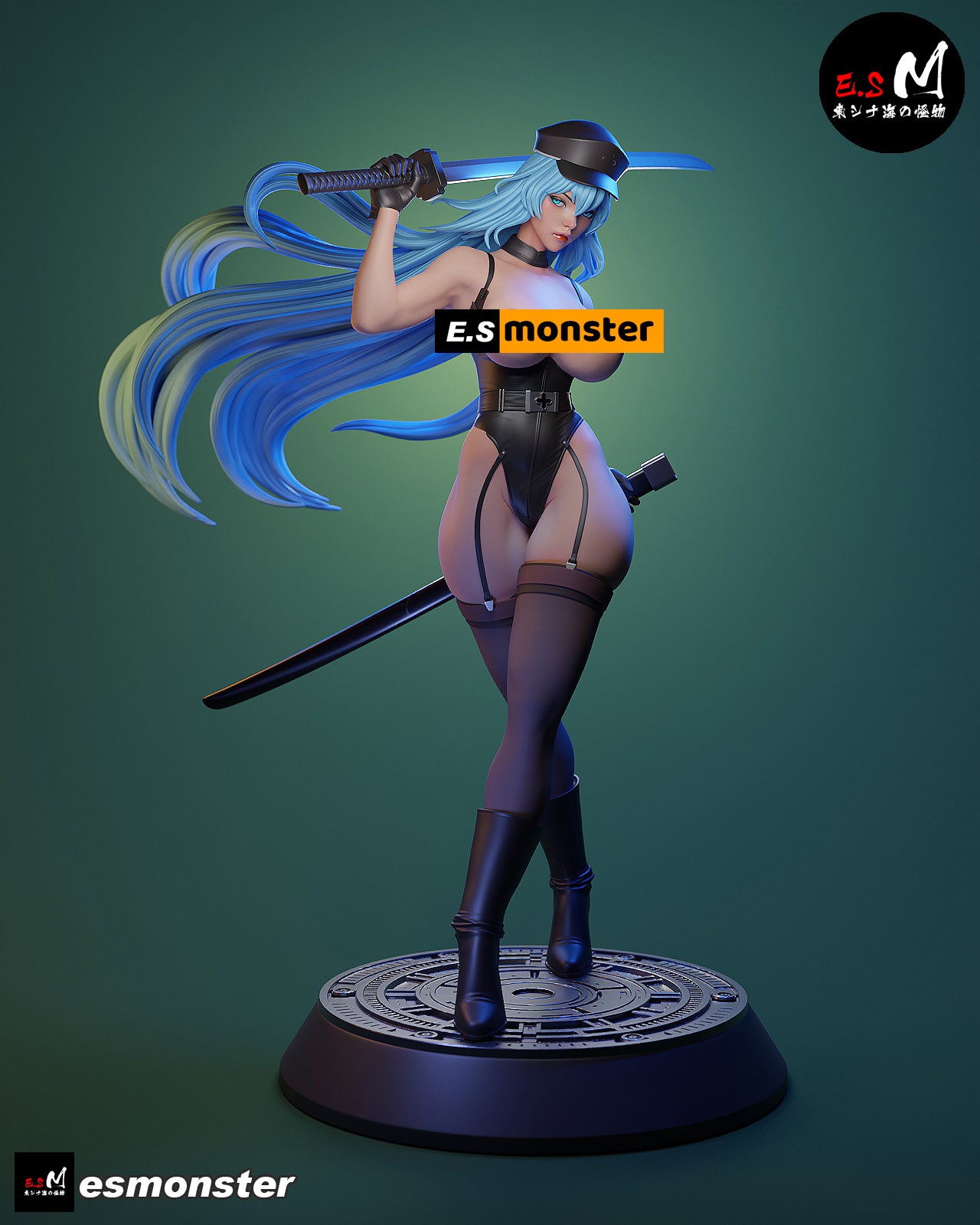 The Empire’s Ice Queen | Maximum Detailed 12K 3D printed figure