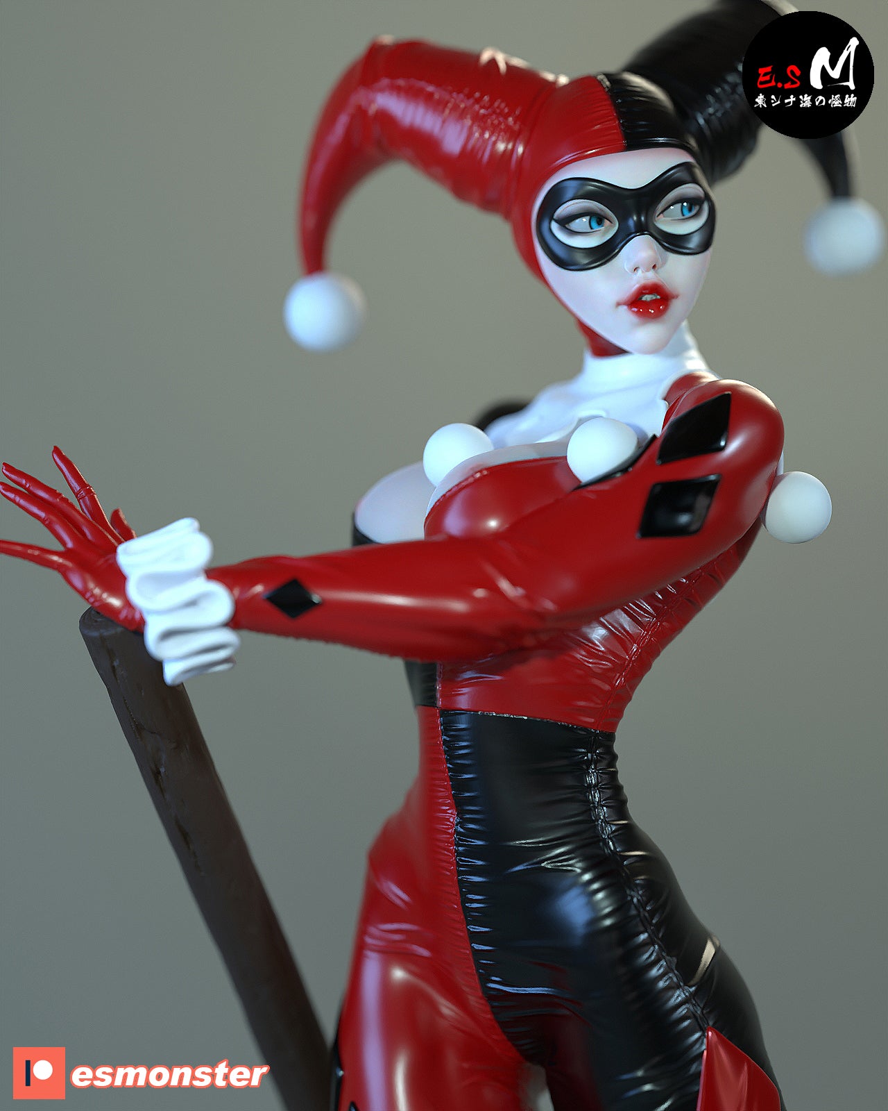 The Clown Princess | Maximum Detailed 12K 3D printed figure