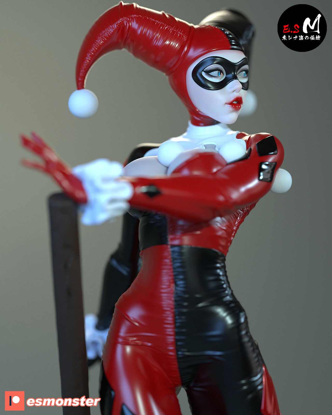 The Clown Princess | Maximum Detailed 12K 3D printed figure