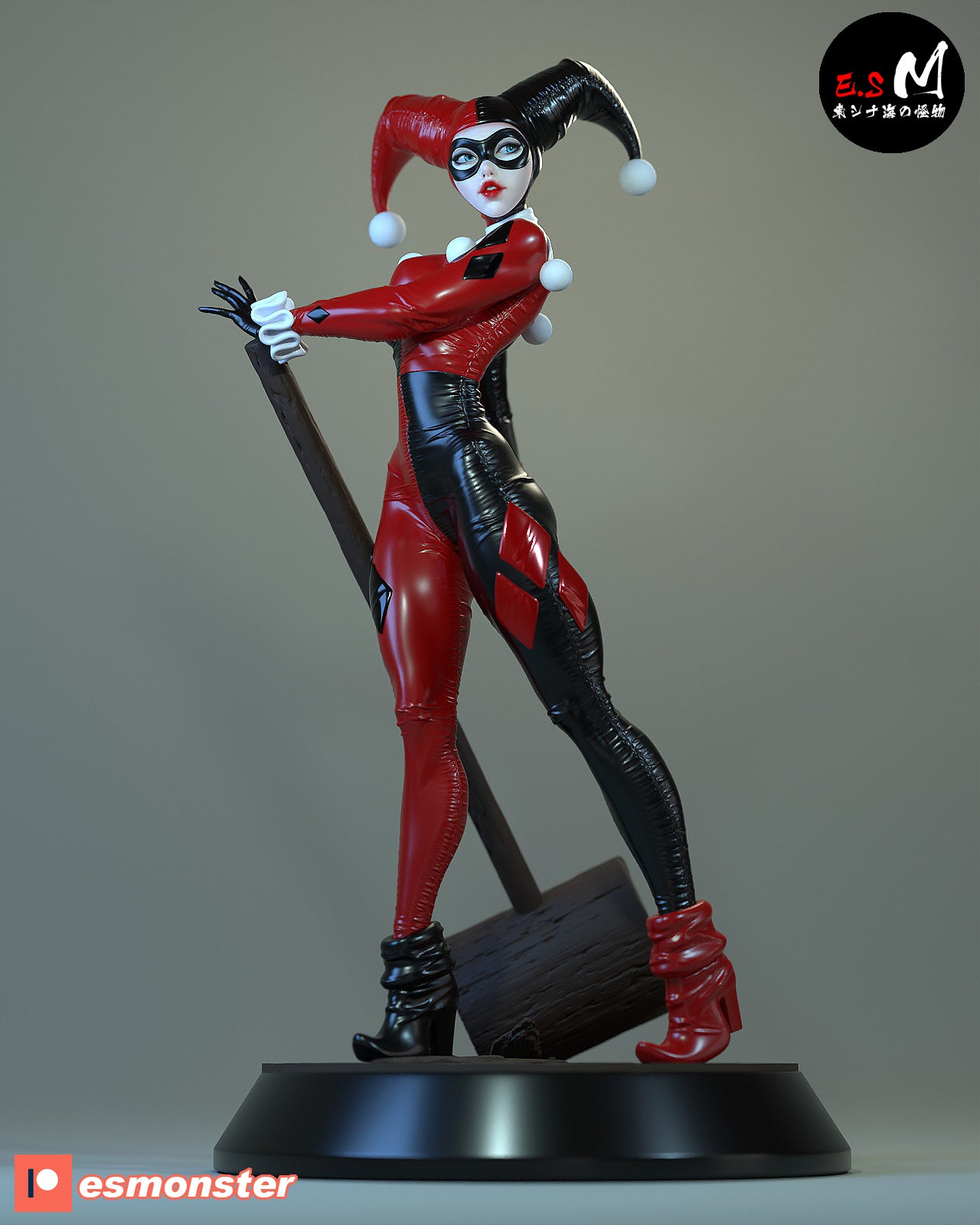 The Clown Princess | Maximum Detailed 12K 3D printed figure