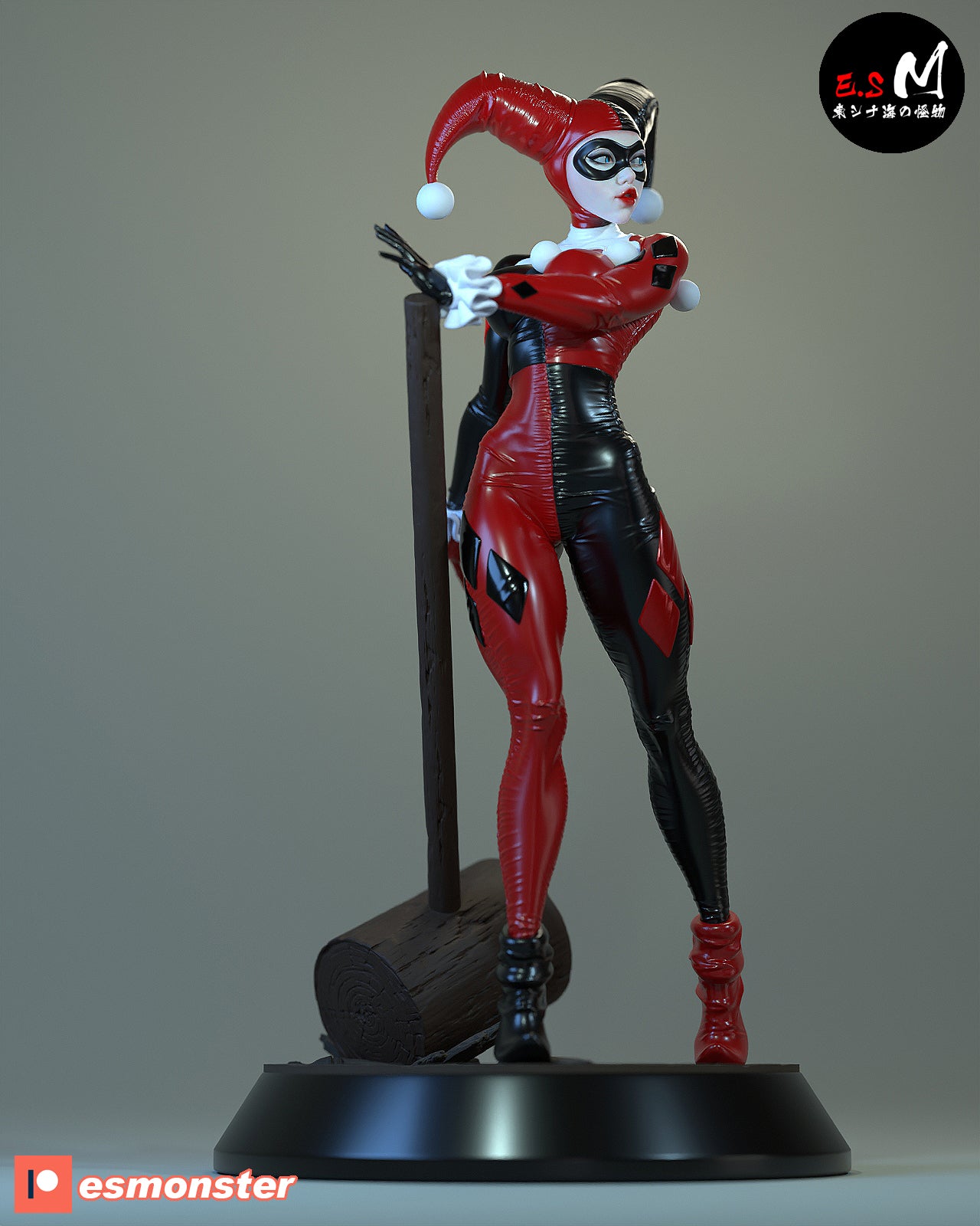 The Clown Princess | Maximum Detailed 12K 3D printed figure