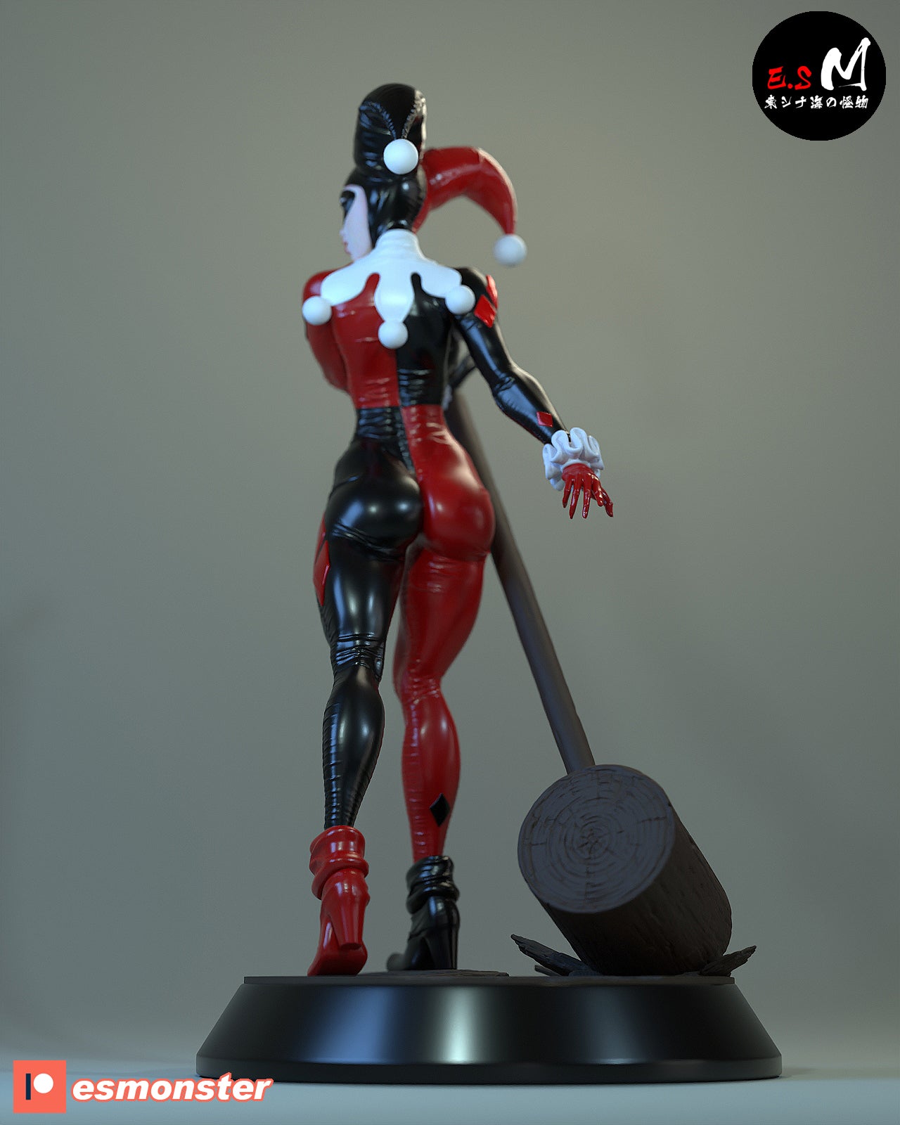 The Clown Princess | Maximum Detailed 12K 3D printed figure