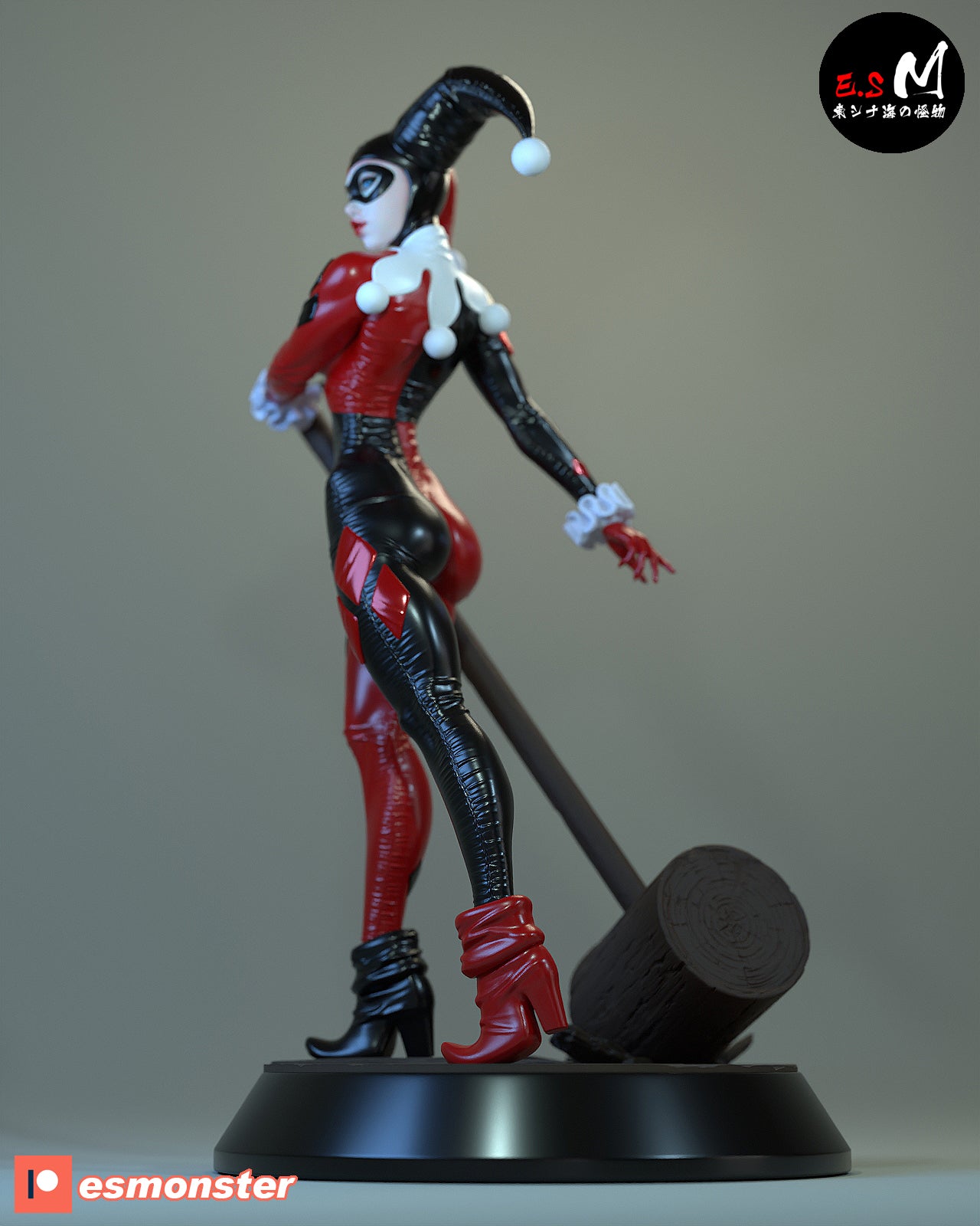 The Clown Princess | Maximum Detailed 12K 3D printed figure