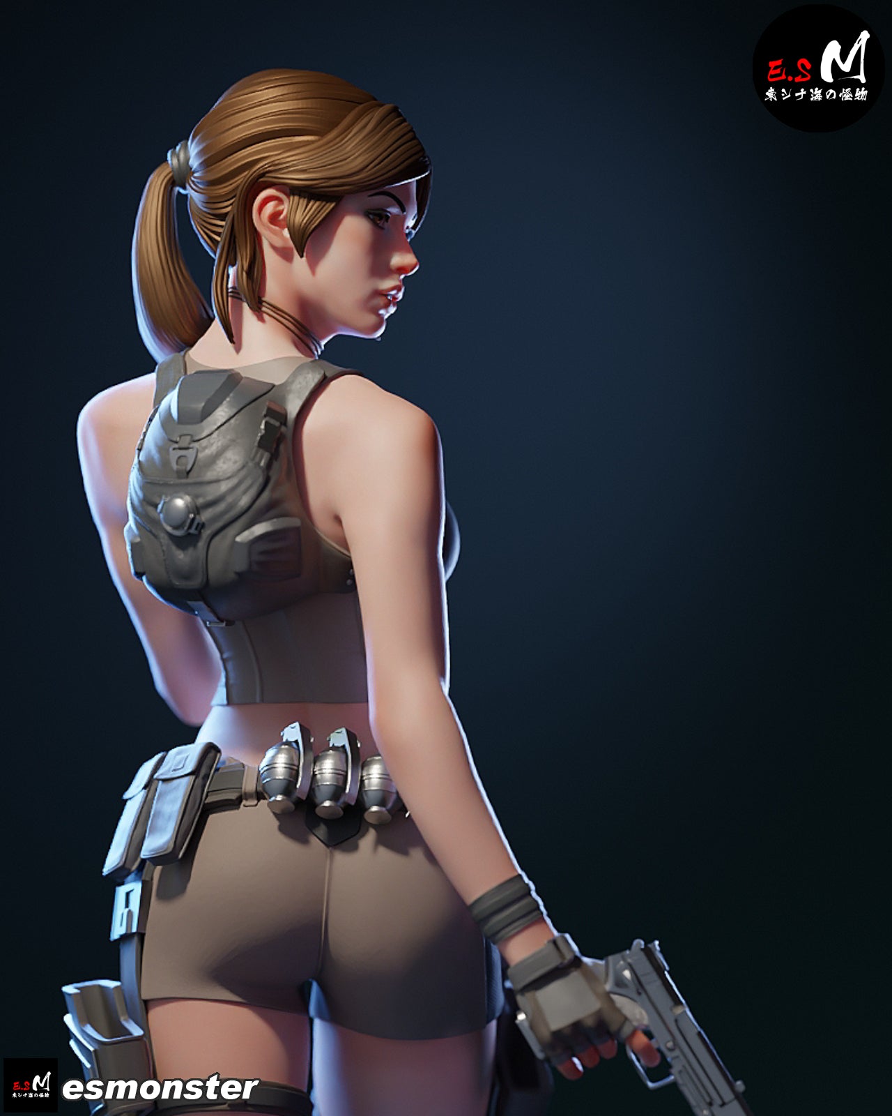 The Relic Hunter Statue