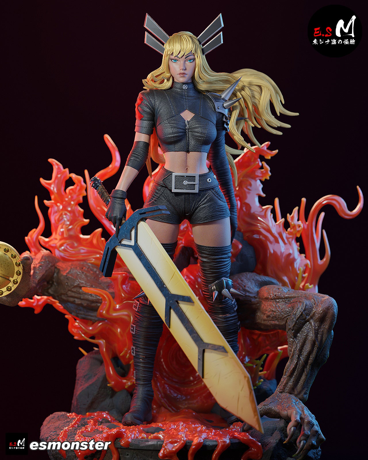 Queen of Limbo | Maximum Detailed 12K 3D printed figure